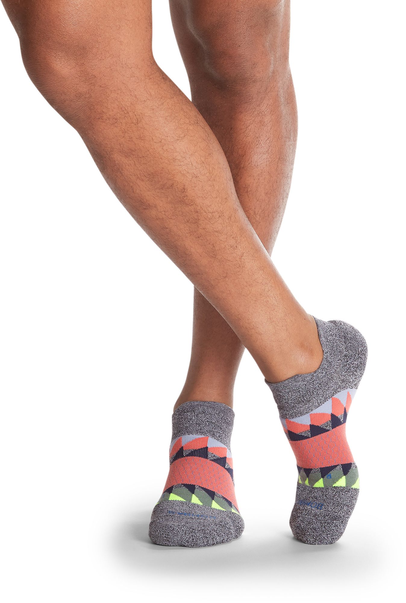Bombas Unisex Marl Geo Pine Point Running Ankle Socks product image