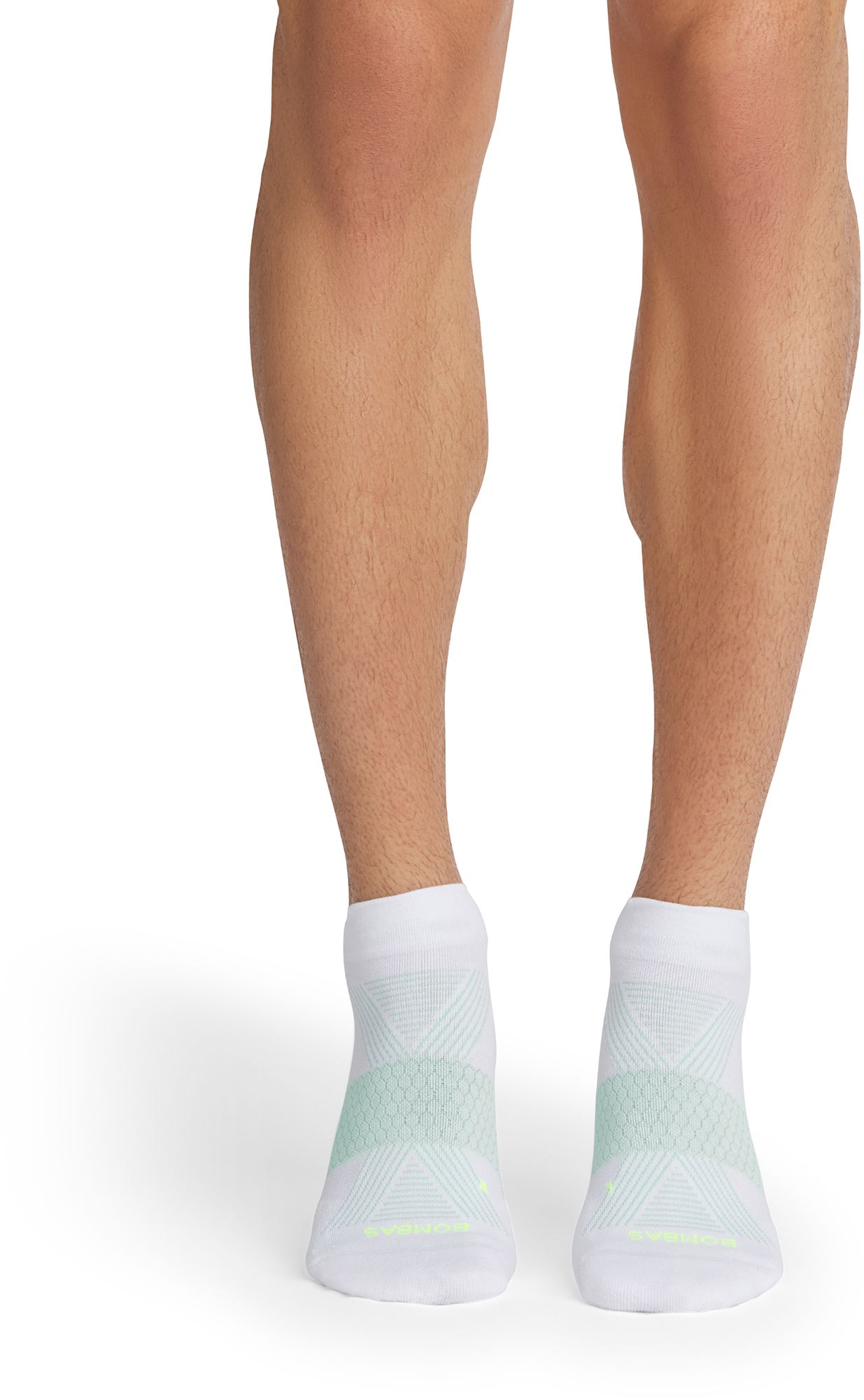 Bombas Solid Colorblock Marl Toe Running Ankle Socks product image