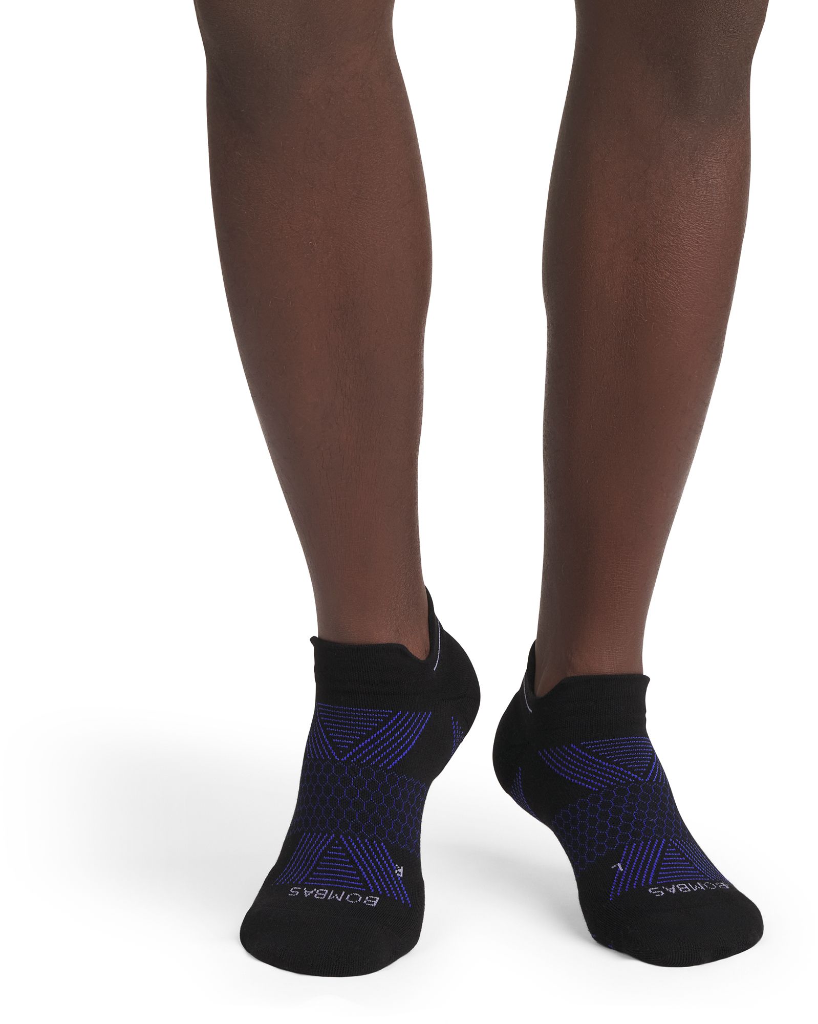 Bombas Solid Colorblock Marl Toe Running Ankle Socks product image