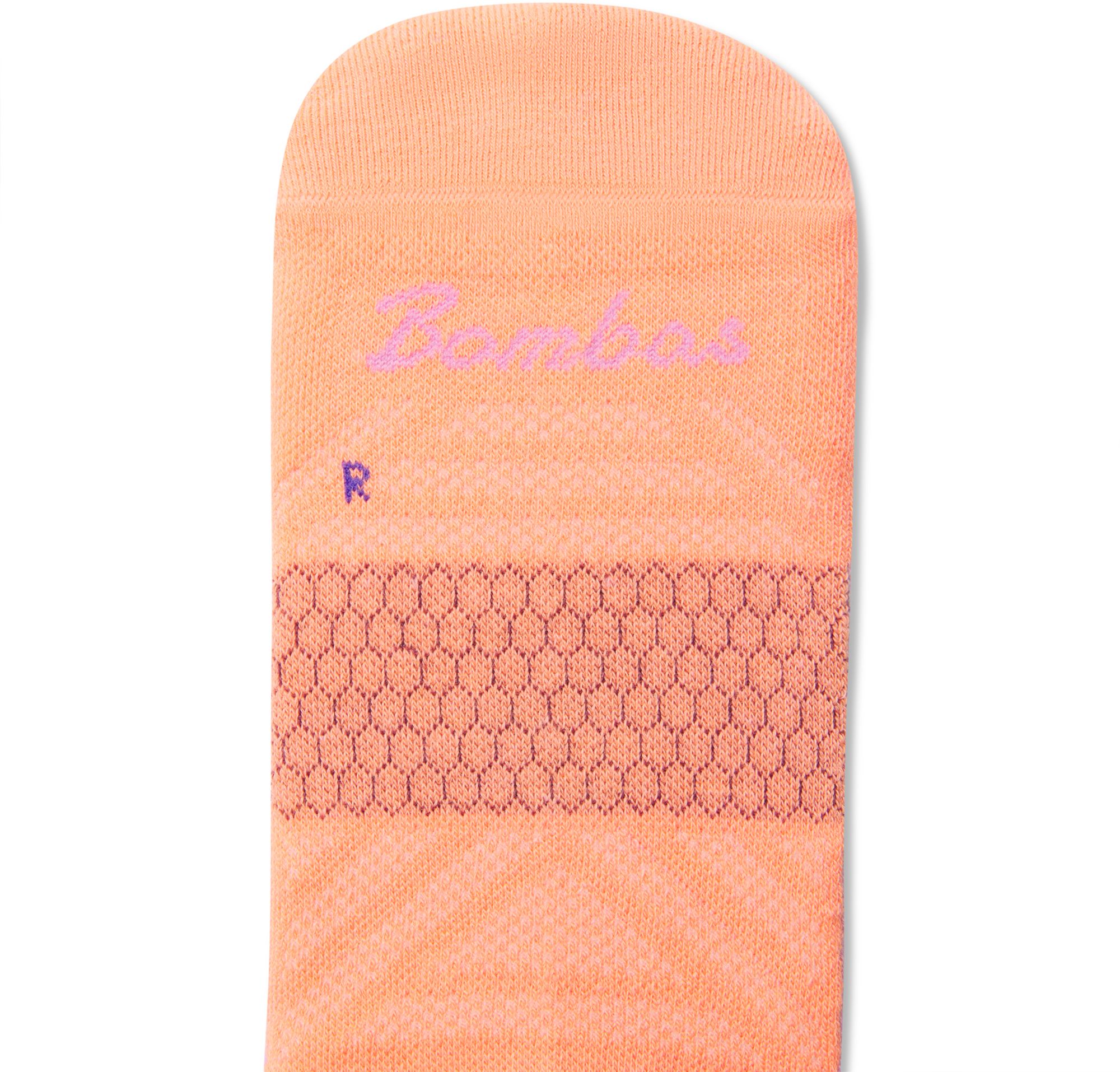 Bombas Solid Colorblock Marl Toe Running Ankle Socks product image