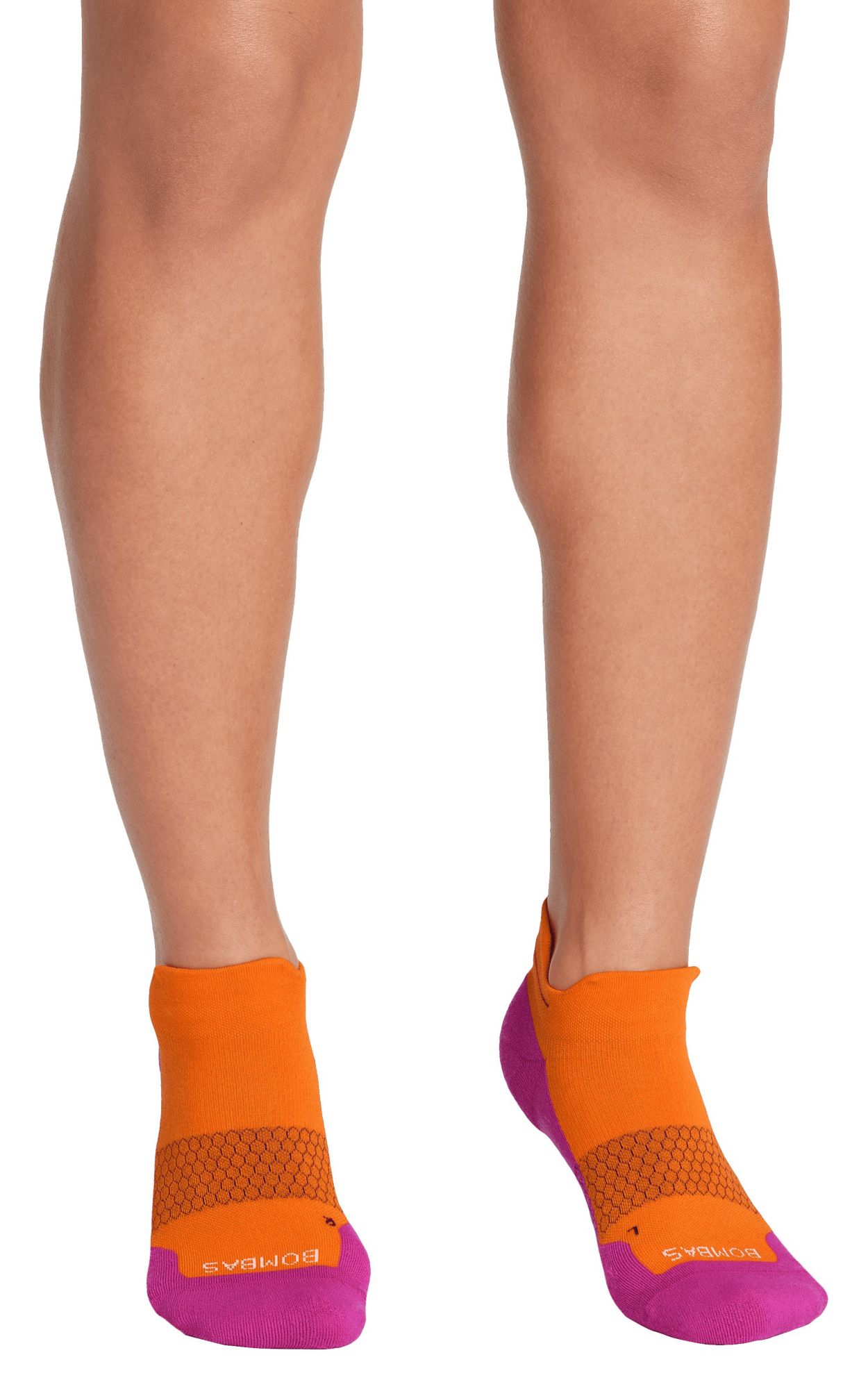 Bombas Solid 2-Tone Colorblock Running Ankle Socks product image