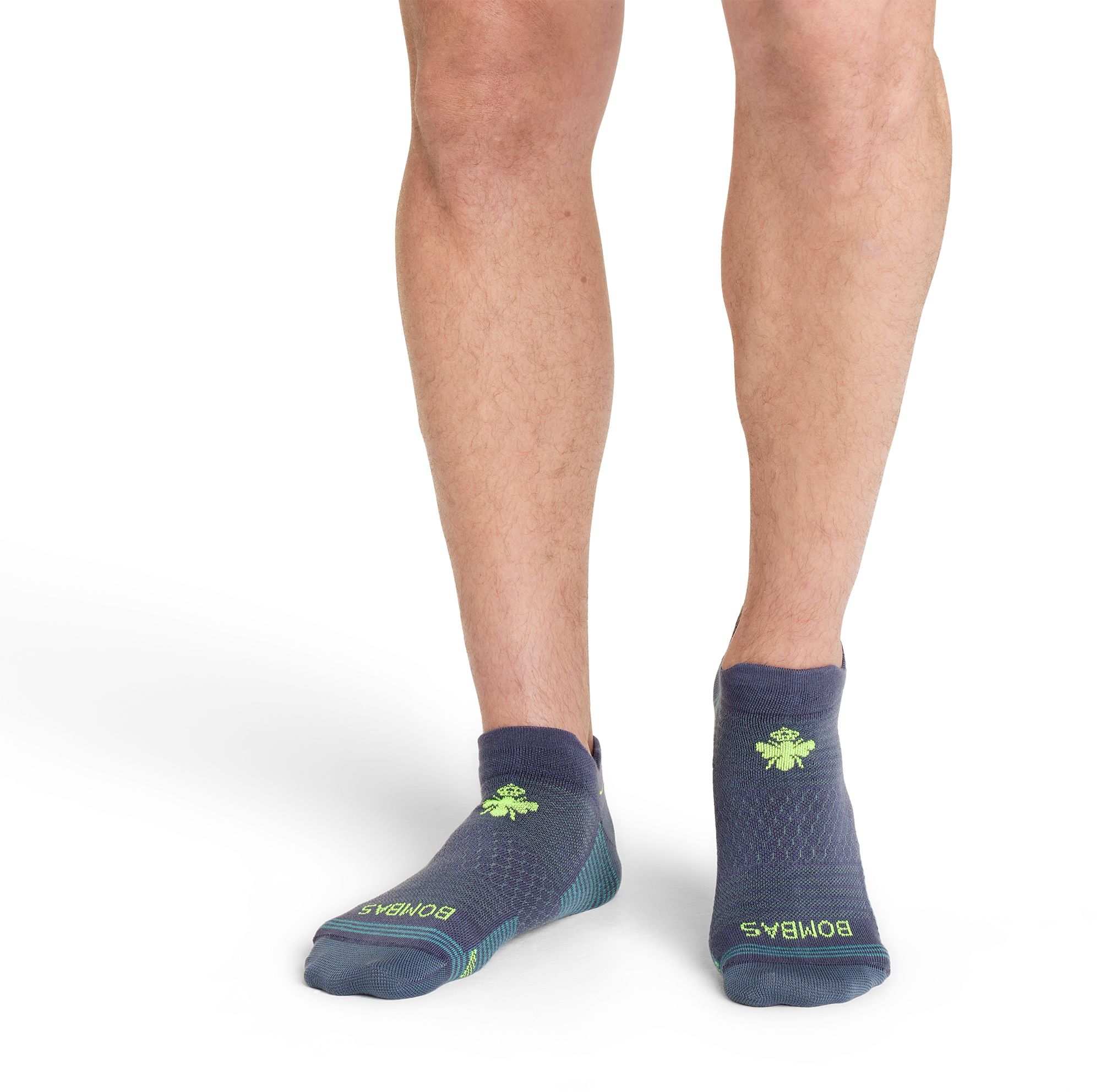 Bombas Contrast Marl Stripe Running Ankle Socks product image
