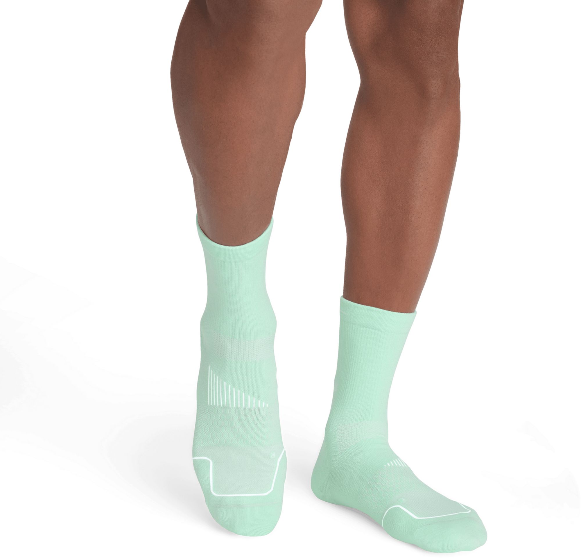 Bombas Adult Script Logo Run Half Calf Socks product image