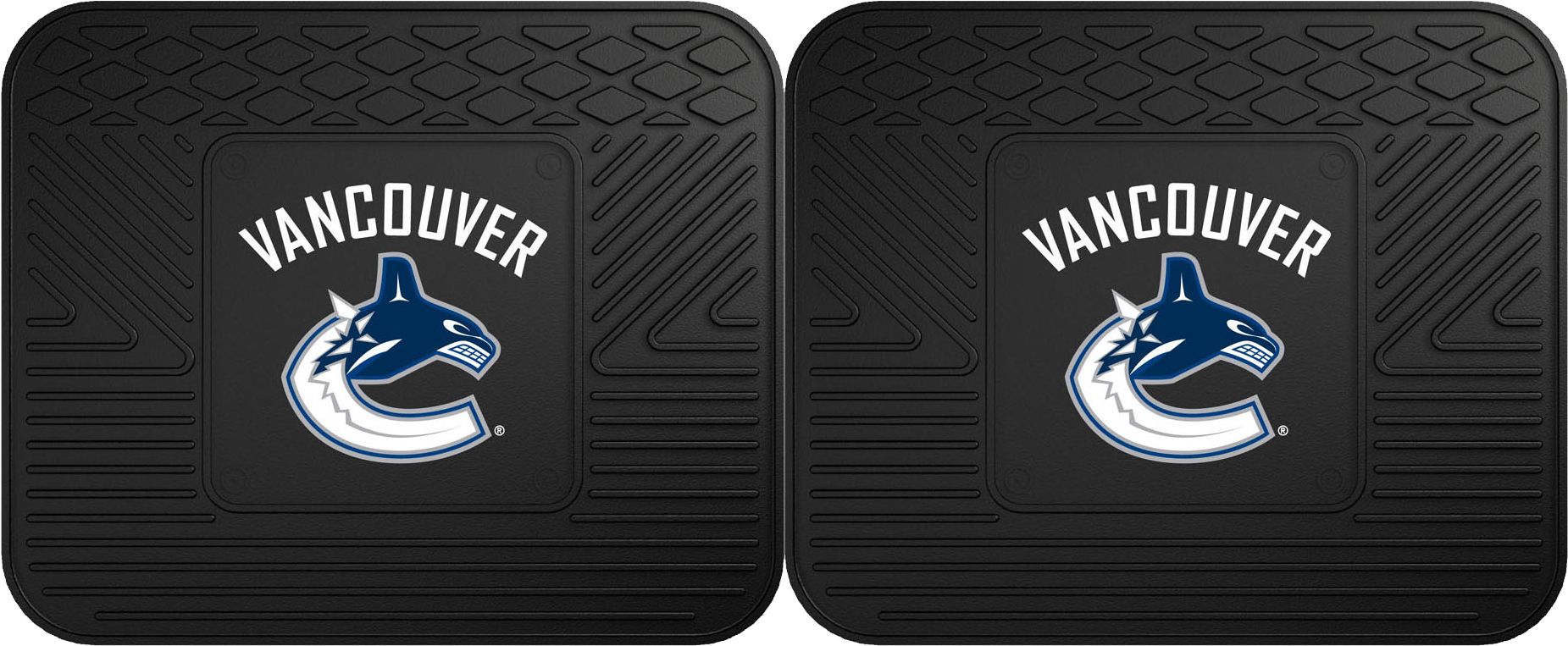 FANMATS Vancouver Canucks Two Pack Backseat Utility Mats product image