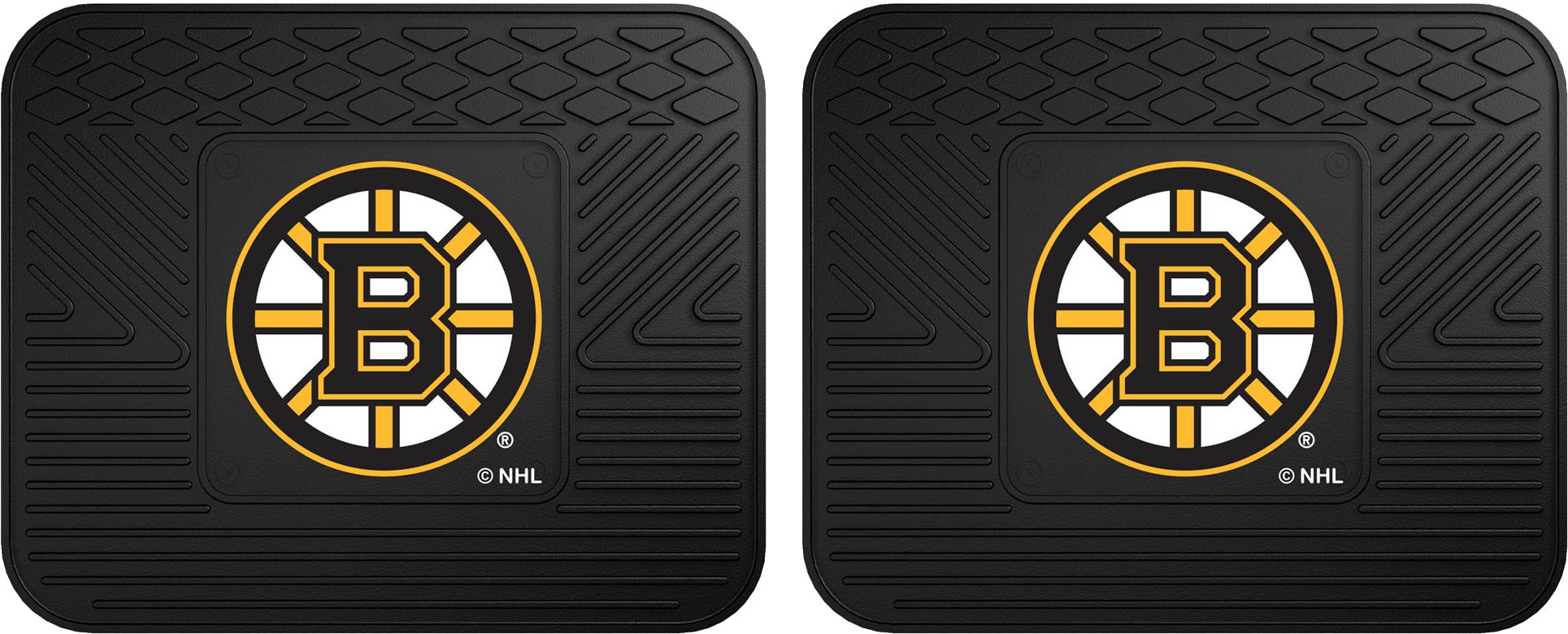 Boston Bruins Two Pack Backseat Utility Mats product image