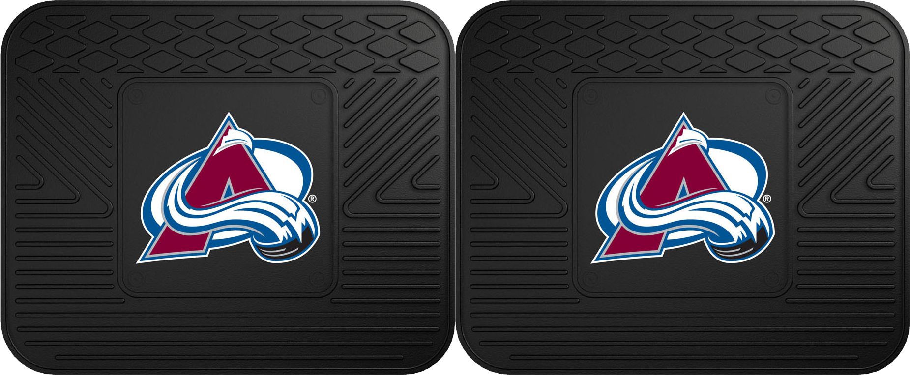 FANMATS Colorado Avalanche Two Pack Backseat Utility Mats product image