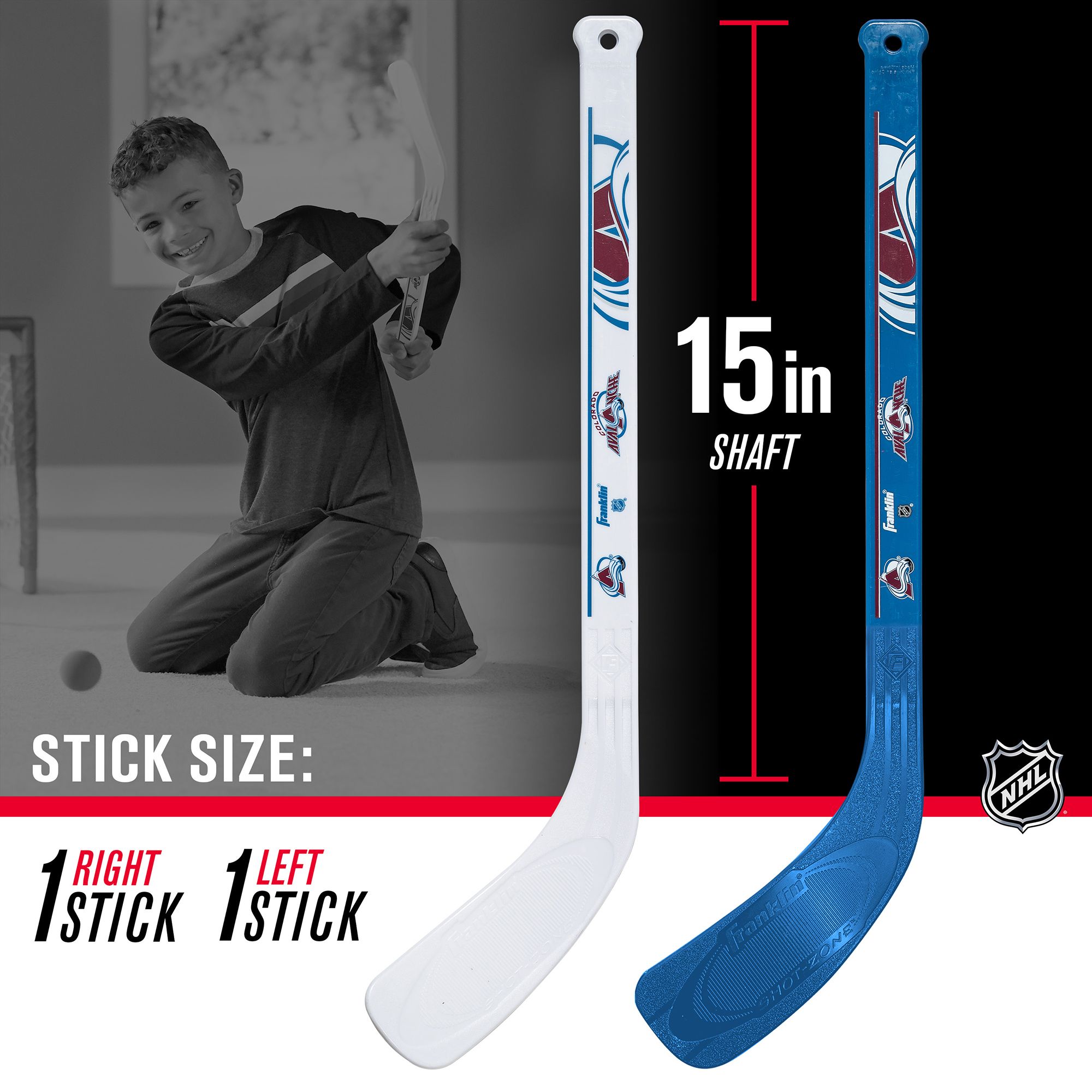 Franklin NHL Team Mini Knee Hockey Set product image