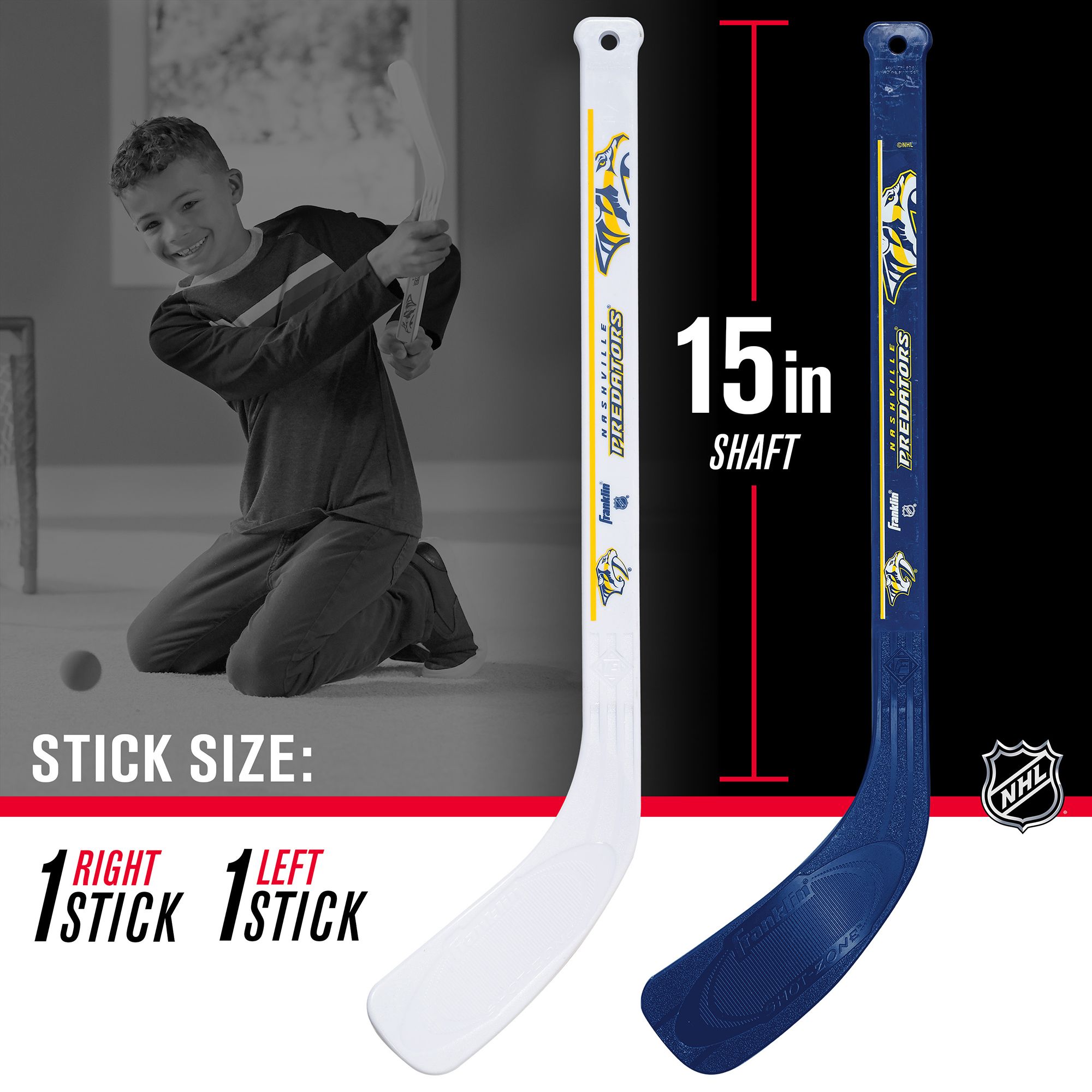 Franklin NHL Team Mini Knee Hockey Set product image