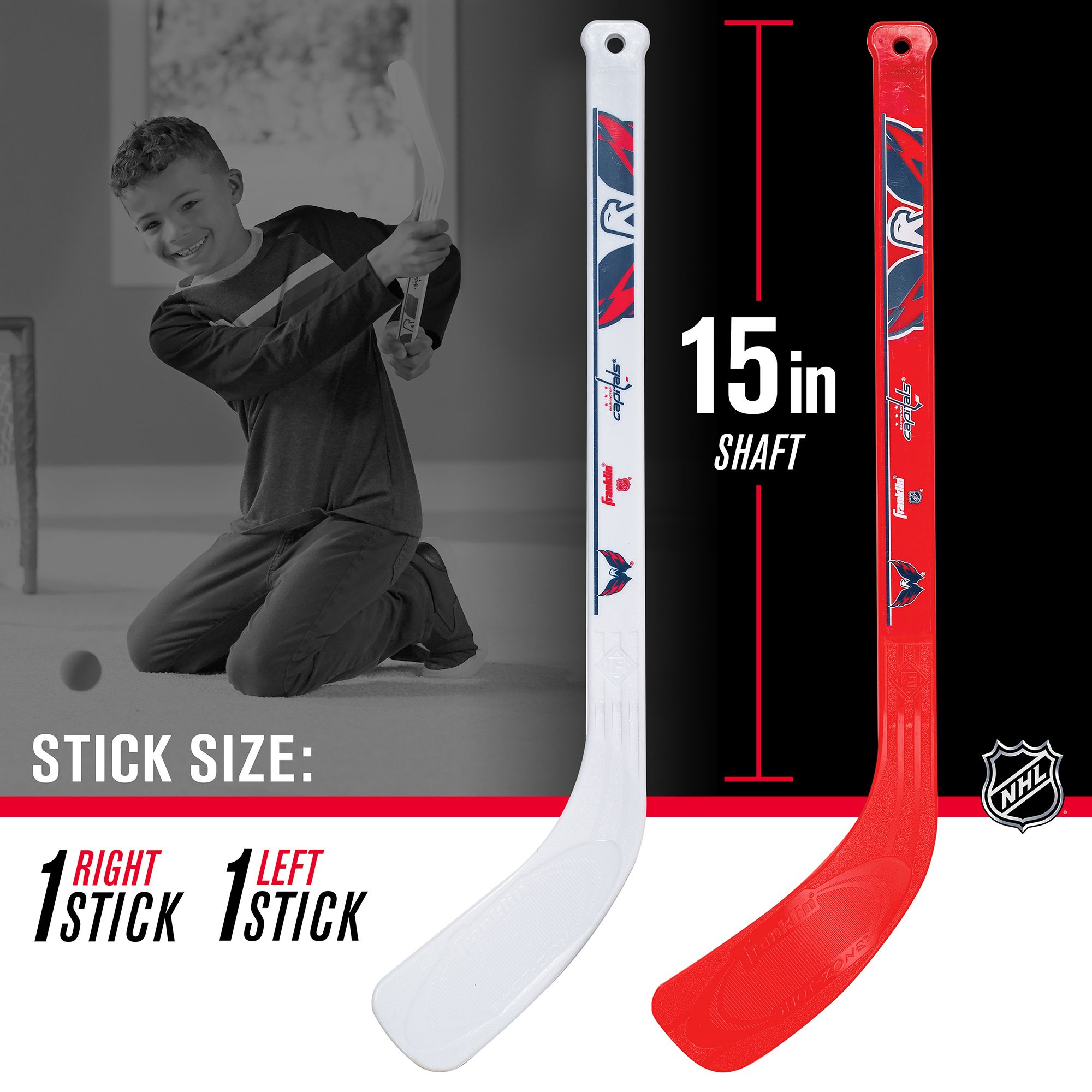 Franklin NHL Team Mini Knee Hockey Set product image