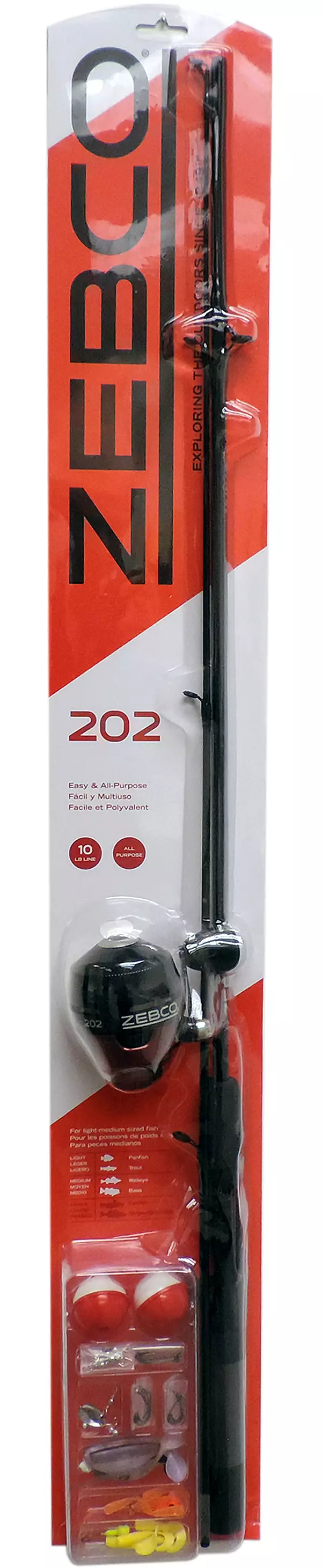 Zebco 202 Spincast Combo Kit