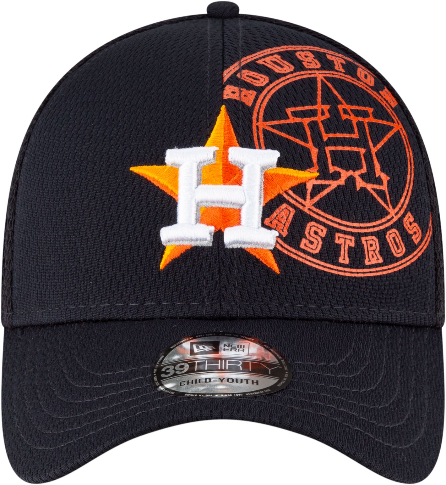 New Era Youth Houston Astros 39Thirty Tonel Neo Stretch Fit Hat product image