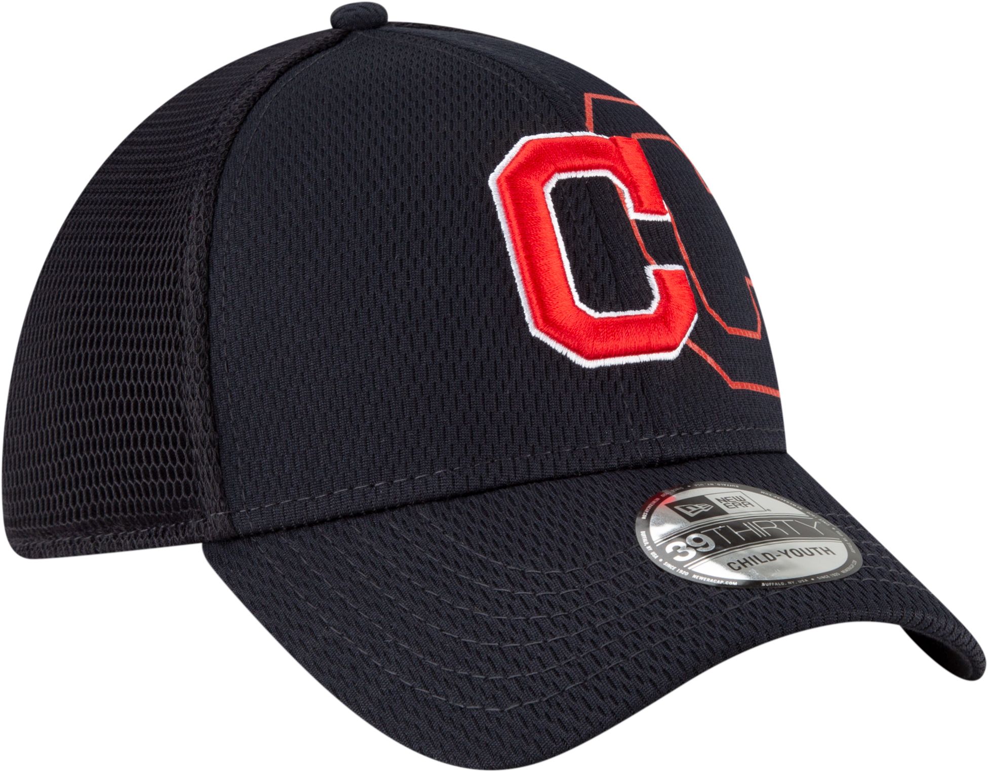 New Era Youth Cleveland Indians 39Thirty Tonel Neo Stretch Fit Hat product image