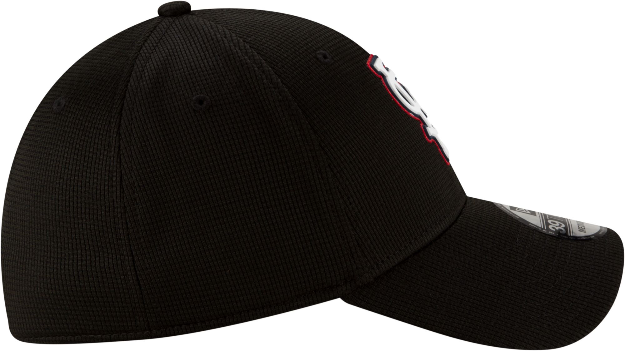 New Era Men's St. Louis Cardinals Black 39Thirty Clubhouse Stretch Fit Hat product image