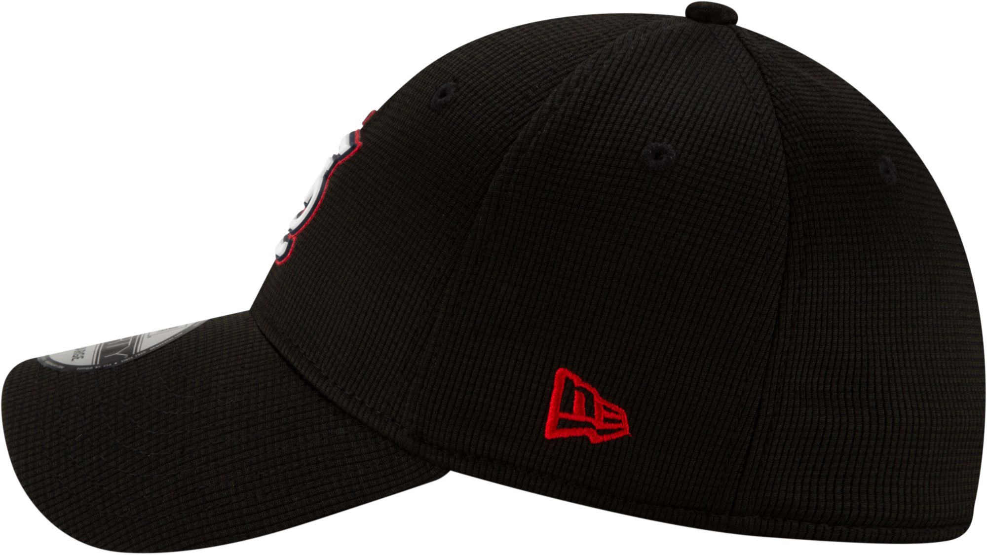 New Era Men's St. Louis Cardinals Black 39Thirty Clubhouse Stretch Fit Hat product image