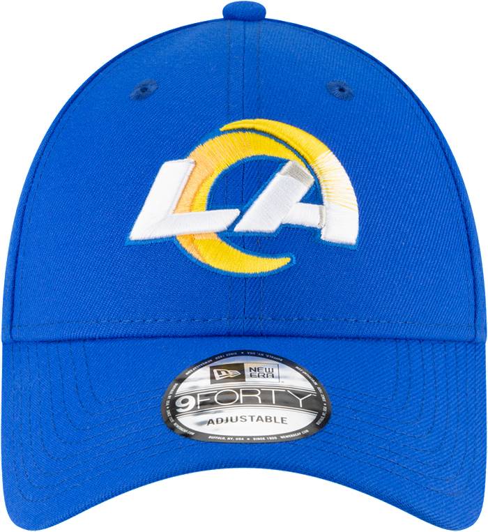 New Era Men's Los Angeles Rams Blue League 9Forty Adjustable Hat