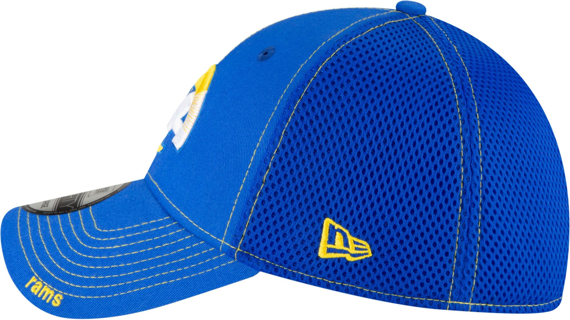 New Era Men's Los Angeles Rams Neo Flex Blue Stretch Fit Hat product image