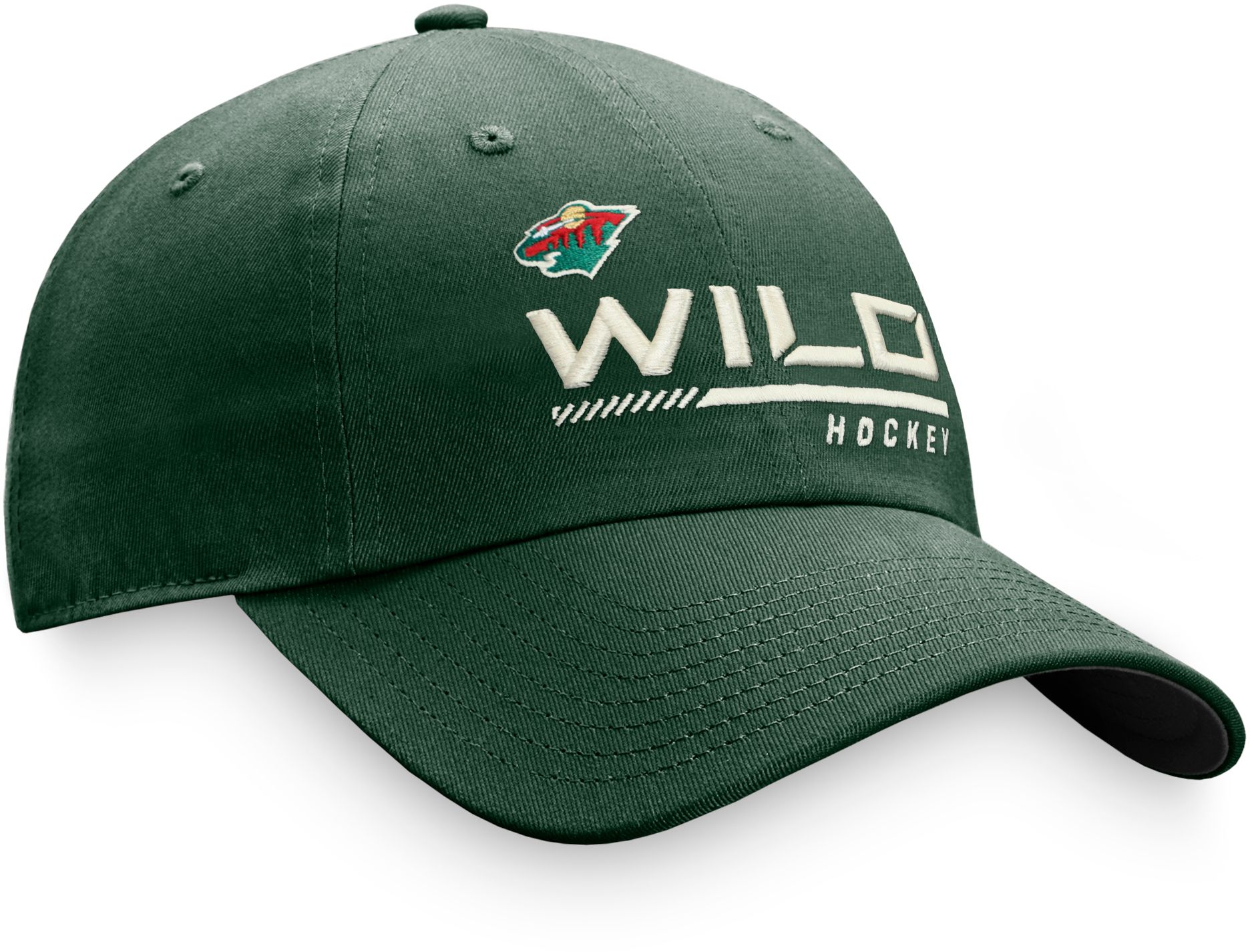 NHL Minnesota Wild Authentic Pro Locker Room Unstructured Adjustable Hat product image