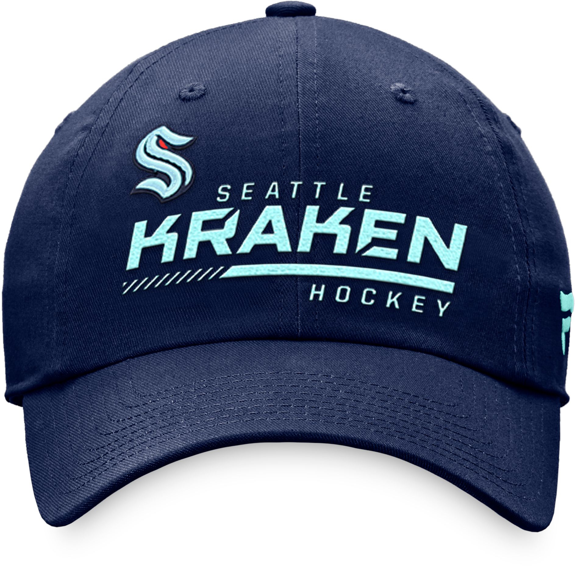 NHL Seattle Kraken Authentic Pro Locker Room Navy Adjustable Hat product image