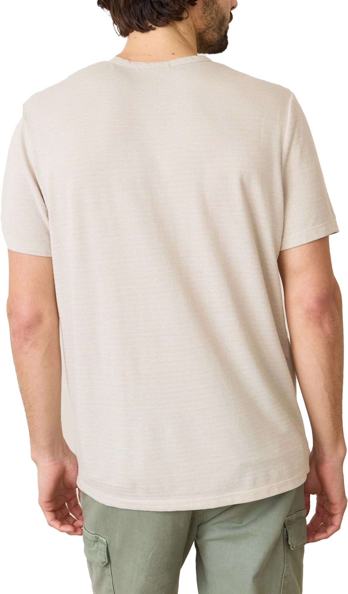 Marine Layer Mens' M Signature Crew Stripe Short Sleeve T-Shirt product image