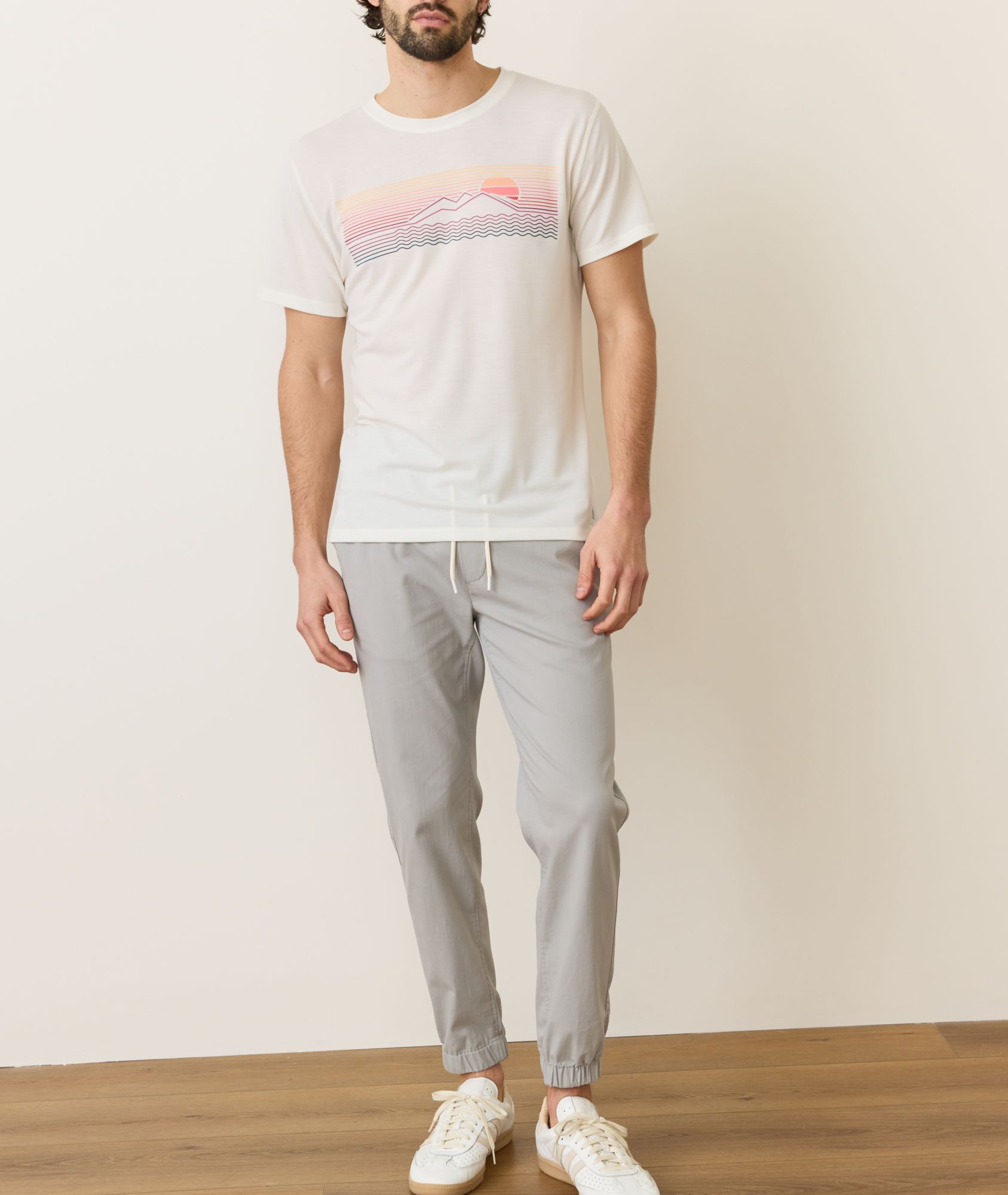 Marine Layer Men's Air Crew Graphic Short Sleeve T-Shirt product image