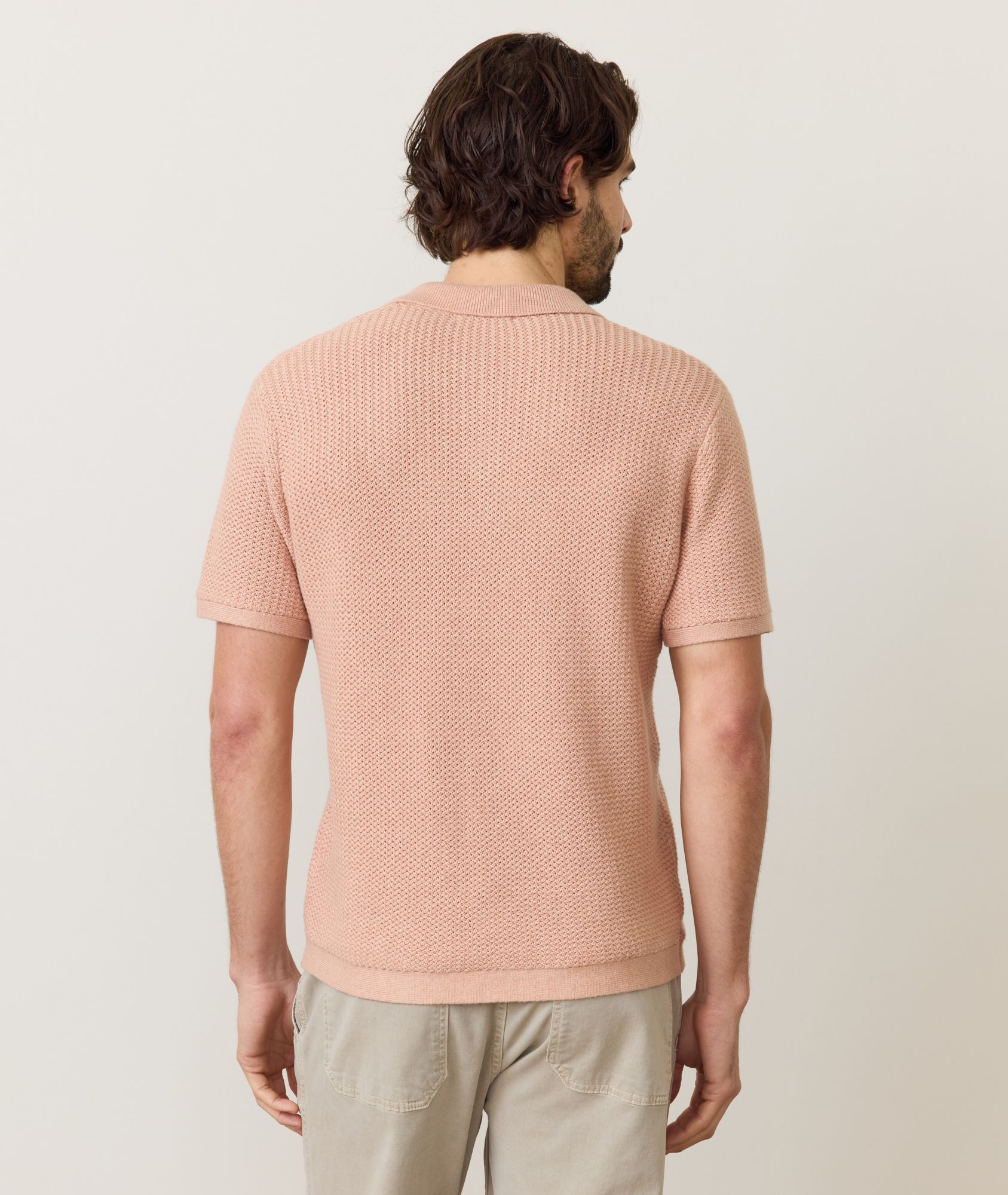 Marine Layer Men's Conrad Short Sleeve Sweater Polo product image