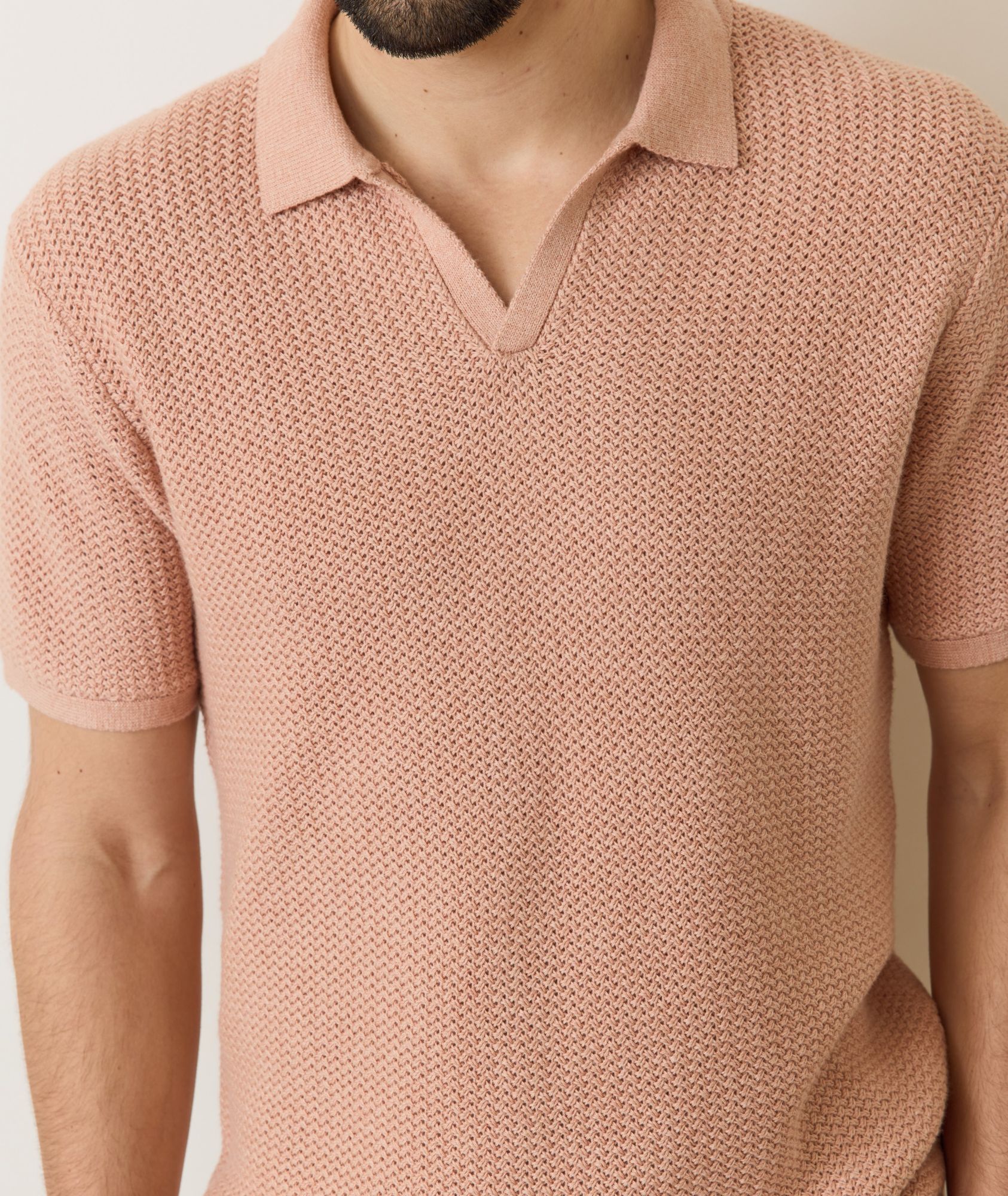 Marine Layer Men's Conrad Short Sleeve Sweater Polo product image