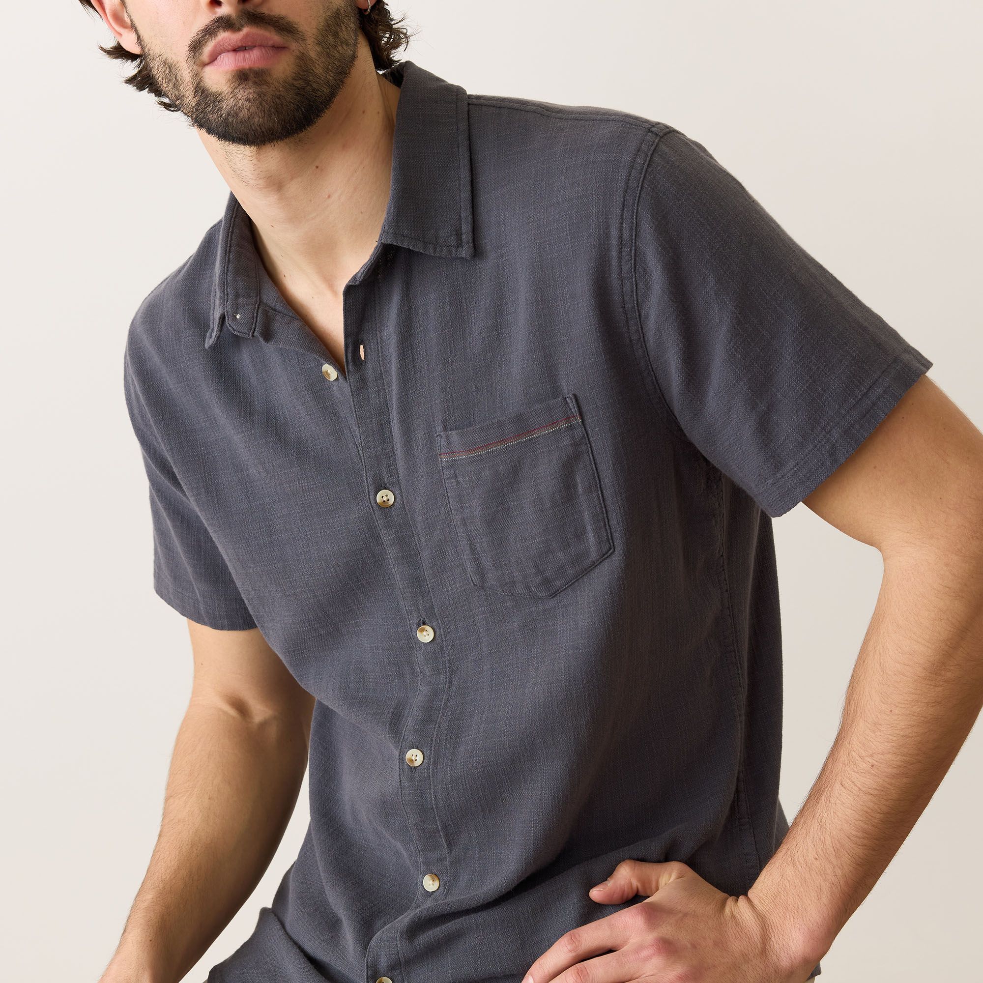 Marine Layer Men's Stretch Salvage Short Sleeve T-Shirt product image