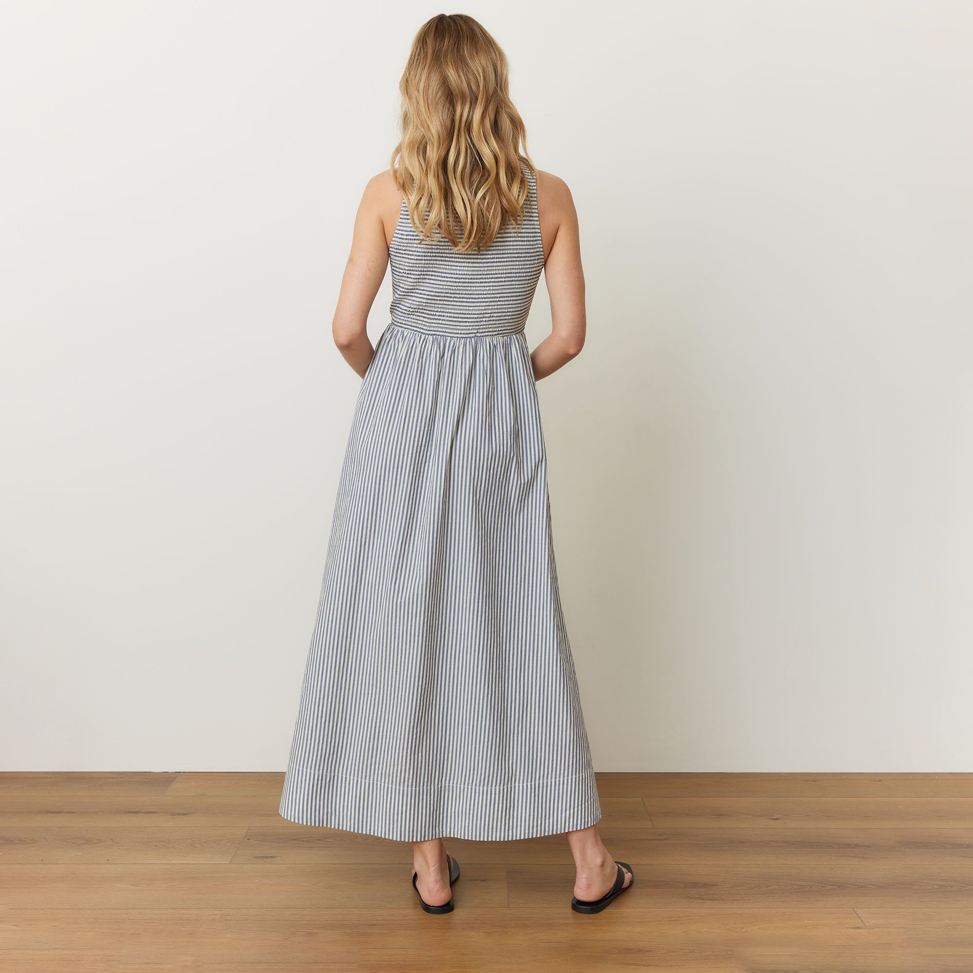 Marine Layer Women's Darcy Poplin Smocked Dress product image