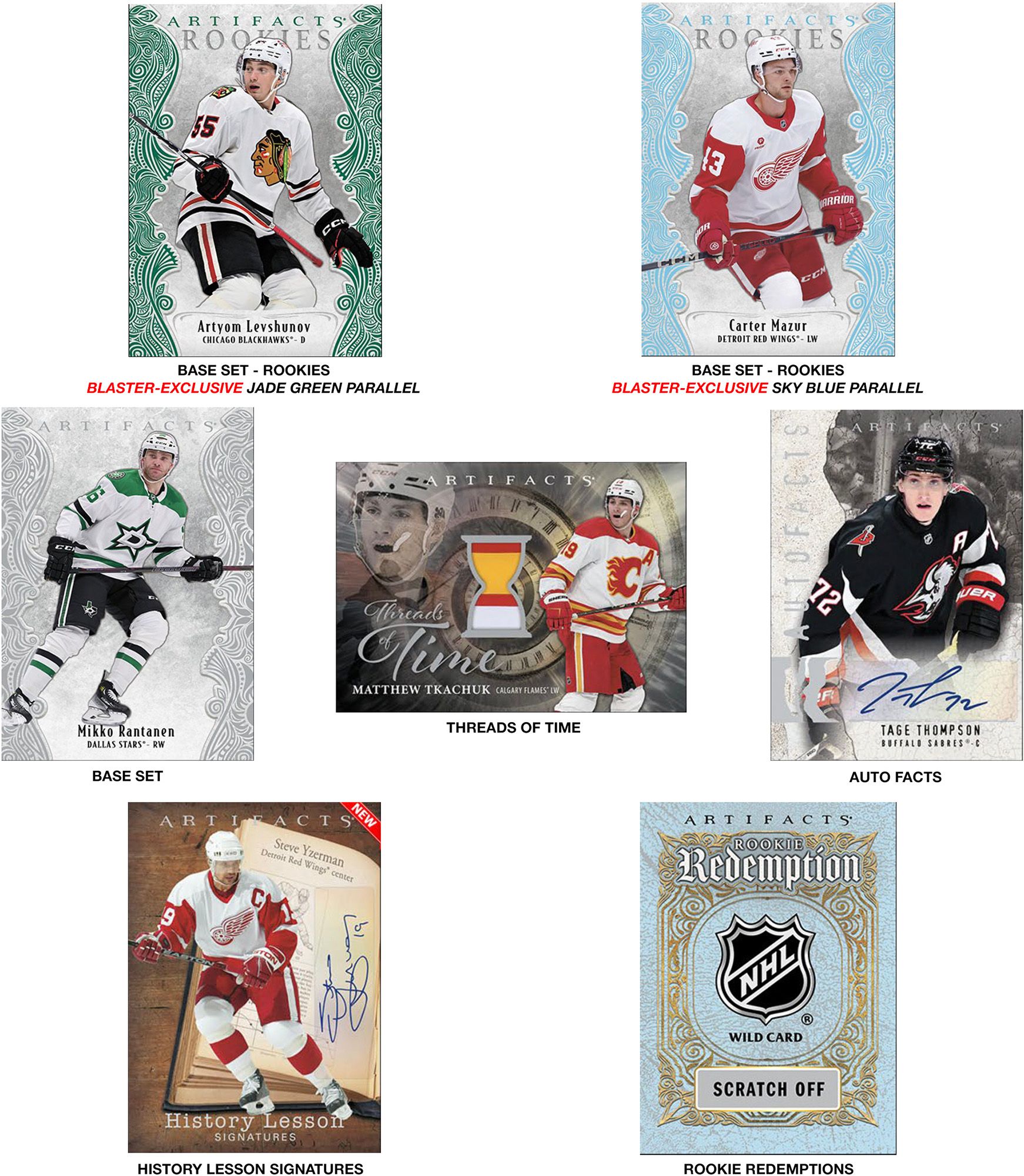 2025-26 NHL Artifacts Blaster Box product image