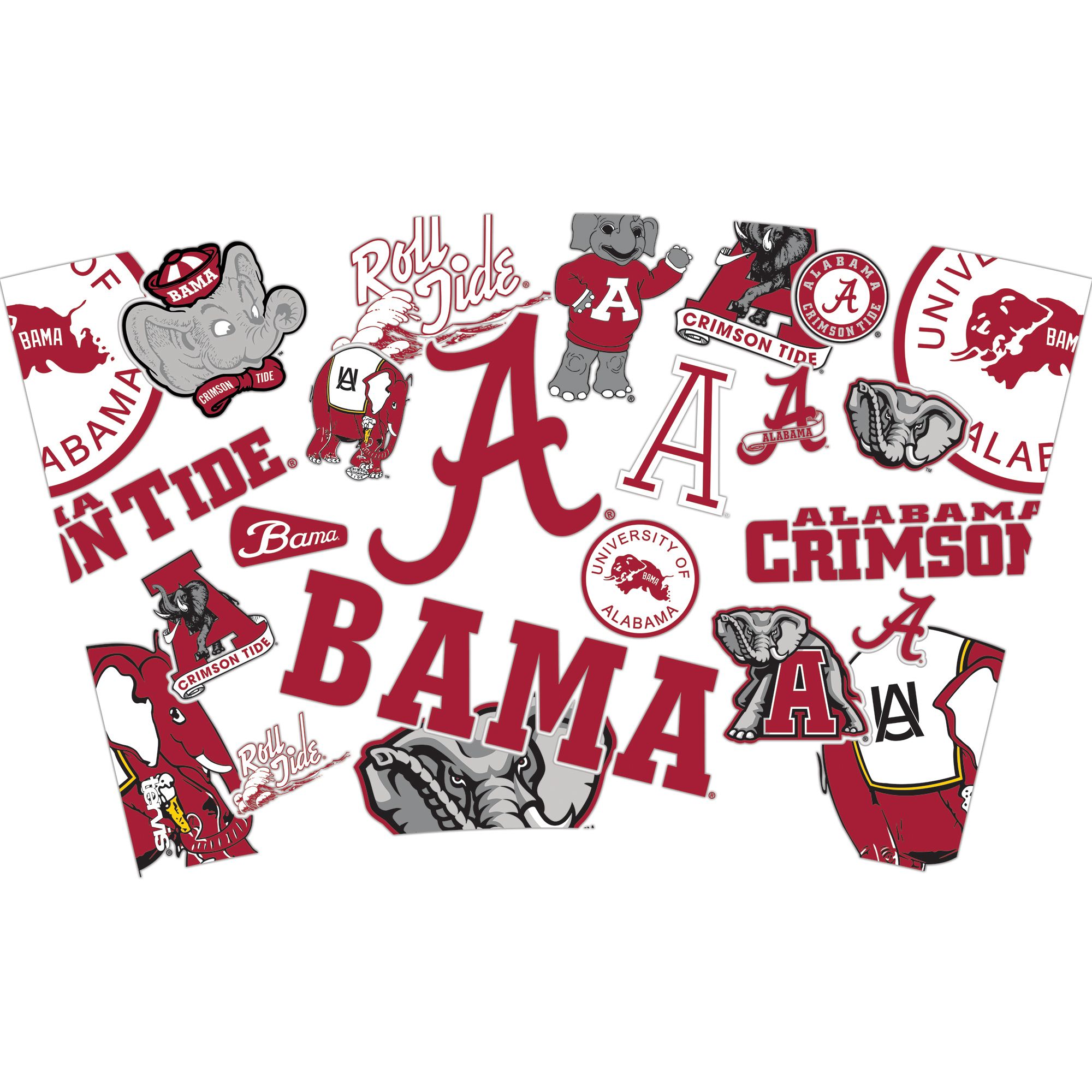 Tervis Alabama Crimson Tide  16 oz. All Over Tumbler product image