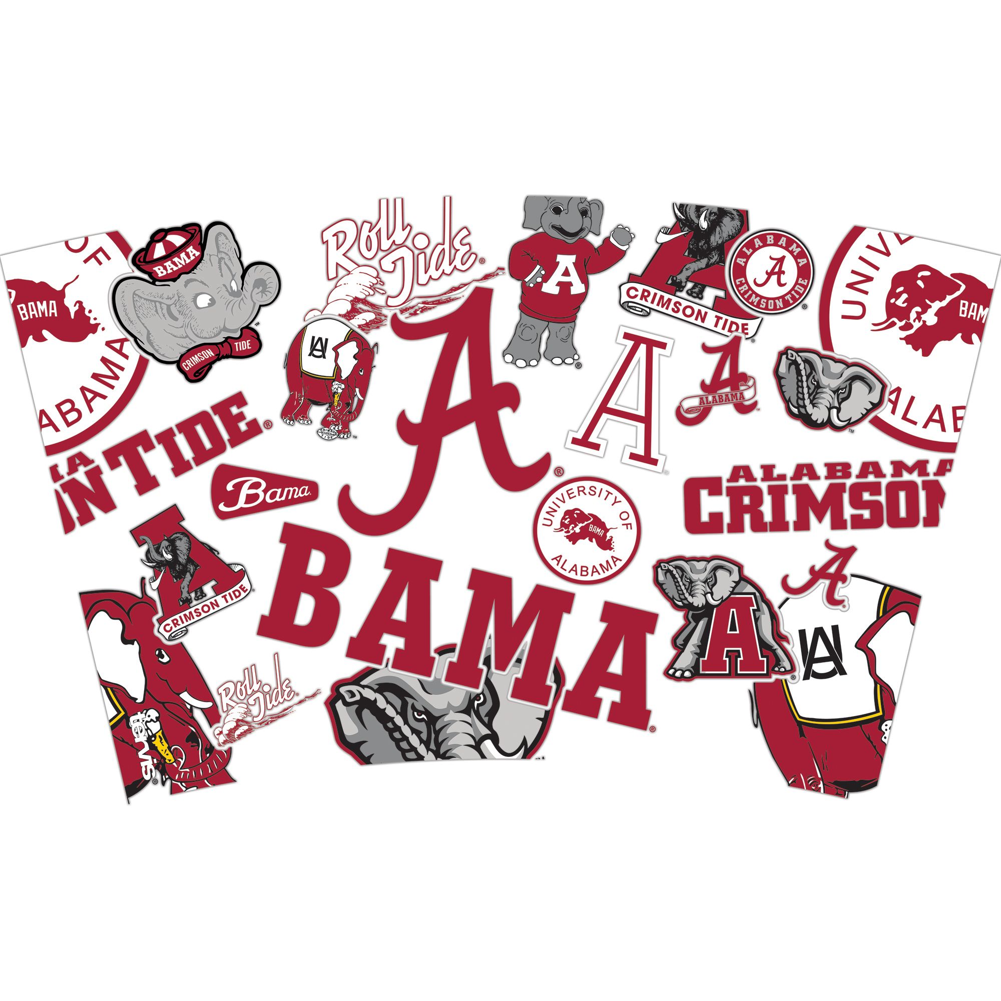 Tervis Alabama Crimson Tide oz. All Over Tumbler