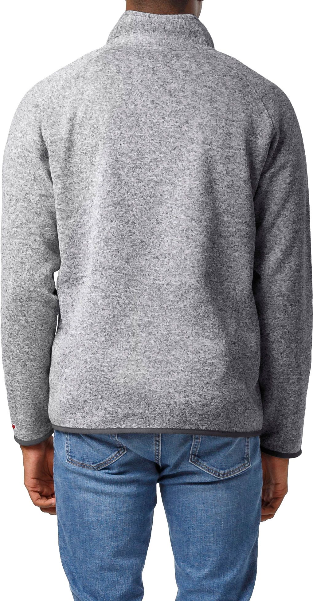 League-Legacy Men's Pitt Panthers Grey Saranac Quarter-Zip Pullover Shirt product image