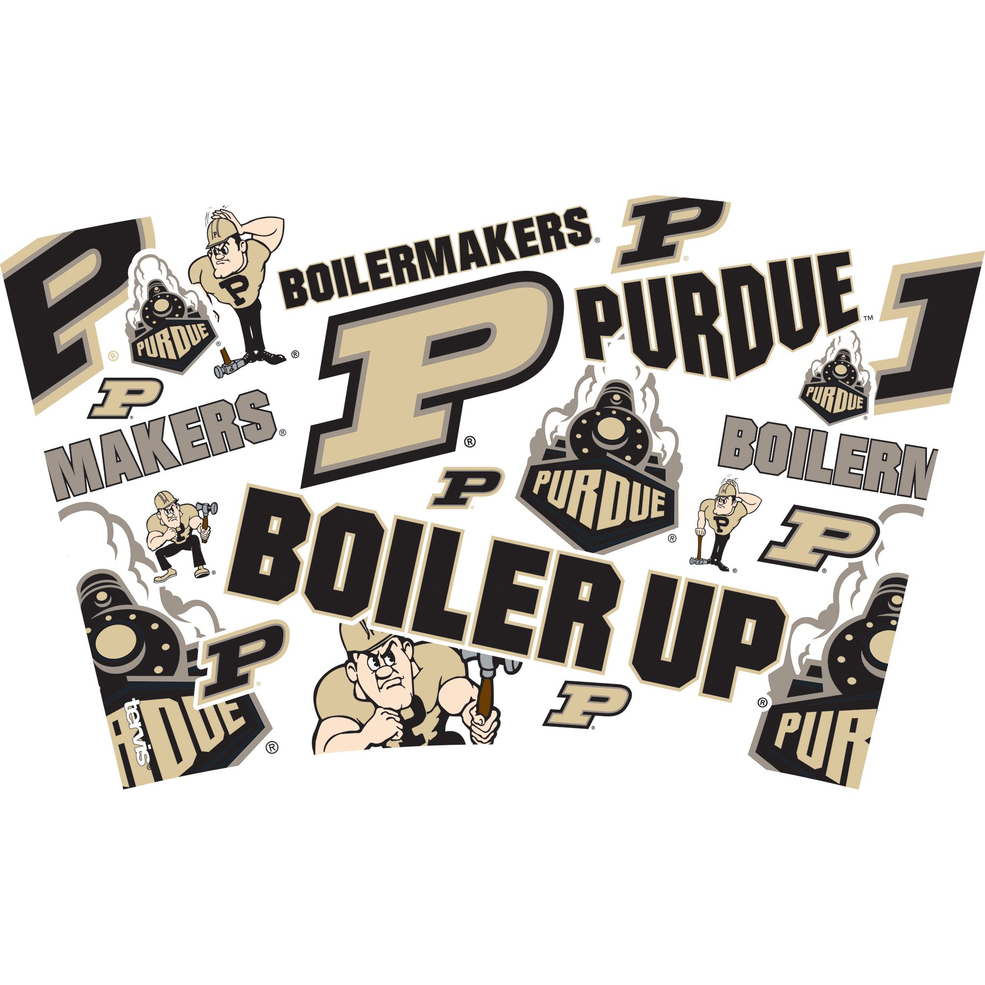 Tervis Purdue Boilermakers oz. All Over Tumbler