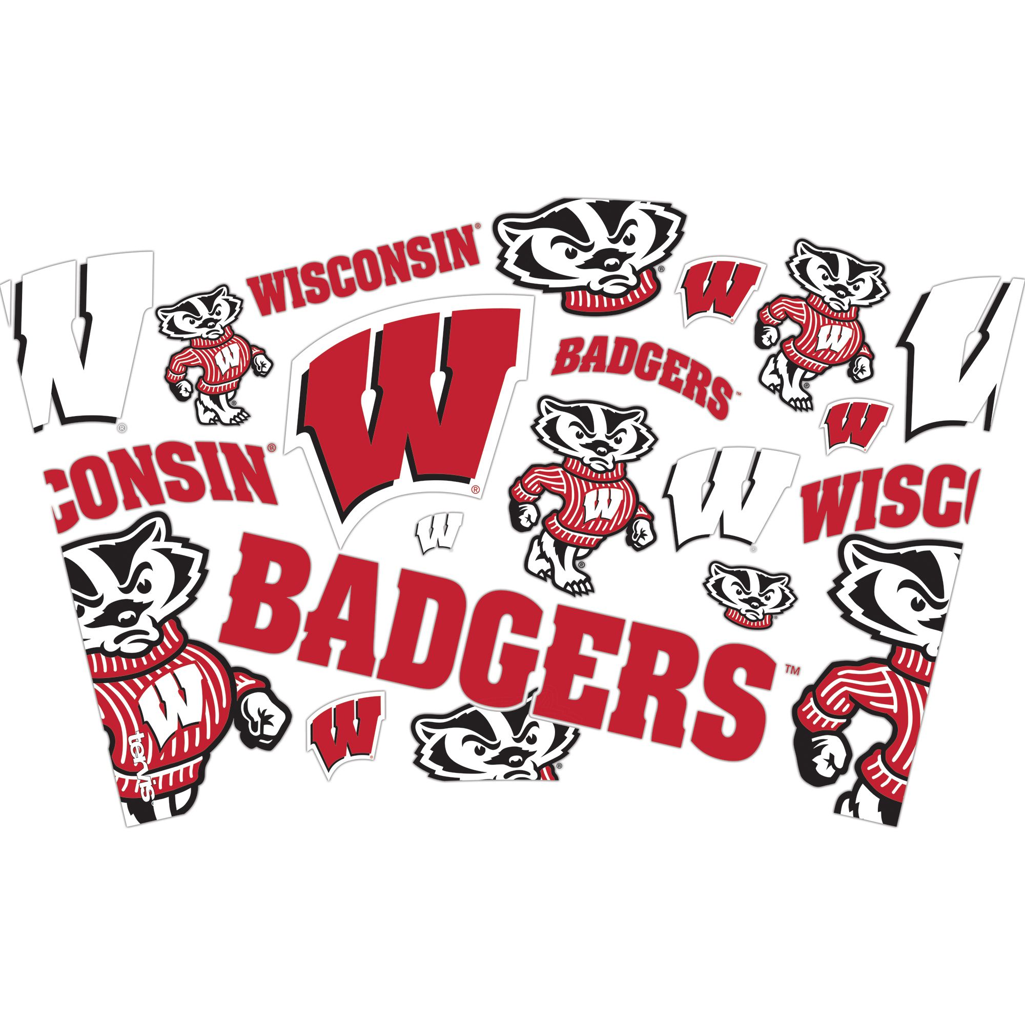 Tervis Wisconsin Badgers oz. All Over Tumbler