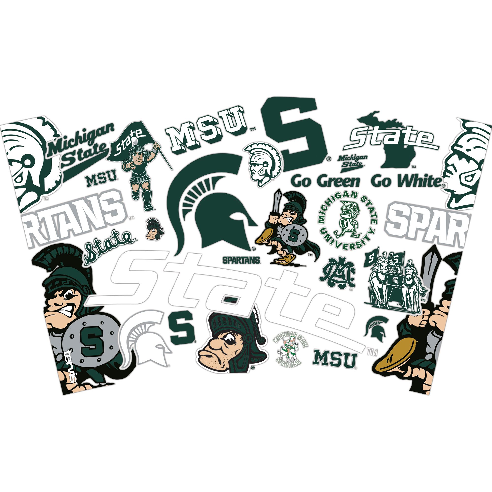 Tervis Michigan State Spartans  16 oz. All Over Tumbler product image