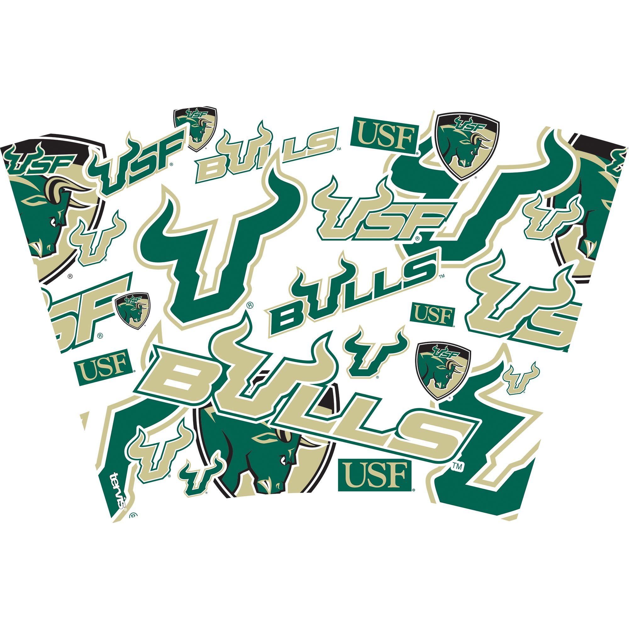 Tervis South Florida Bulls  24 oz. All Over Tumbler product image