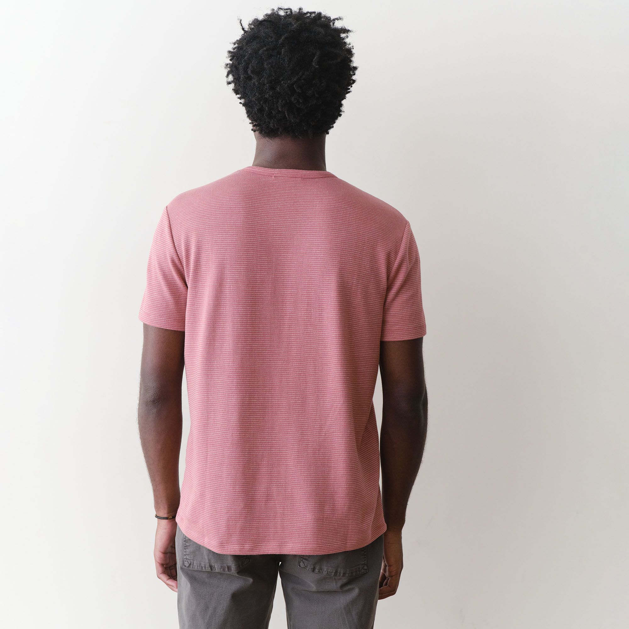 Marine Layer Men's Signature Jacquard Short Sleeve T-Shirt product image