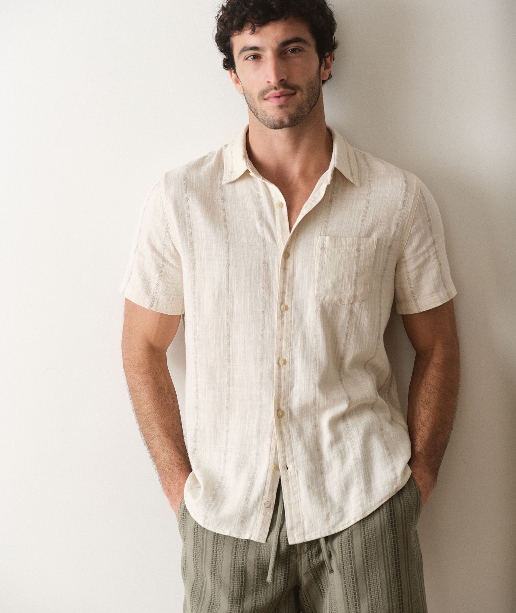 Marine Layer Men's Stretch Selvage Short Sleeve T-Shirt product image