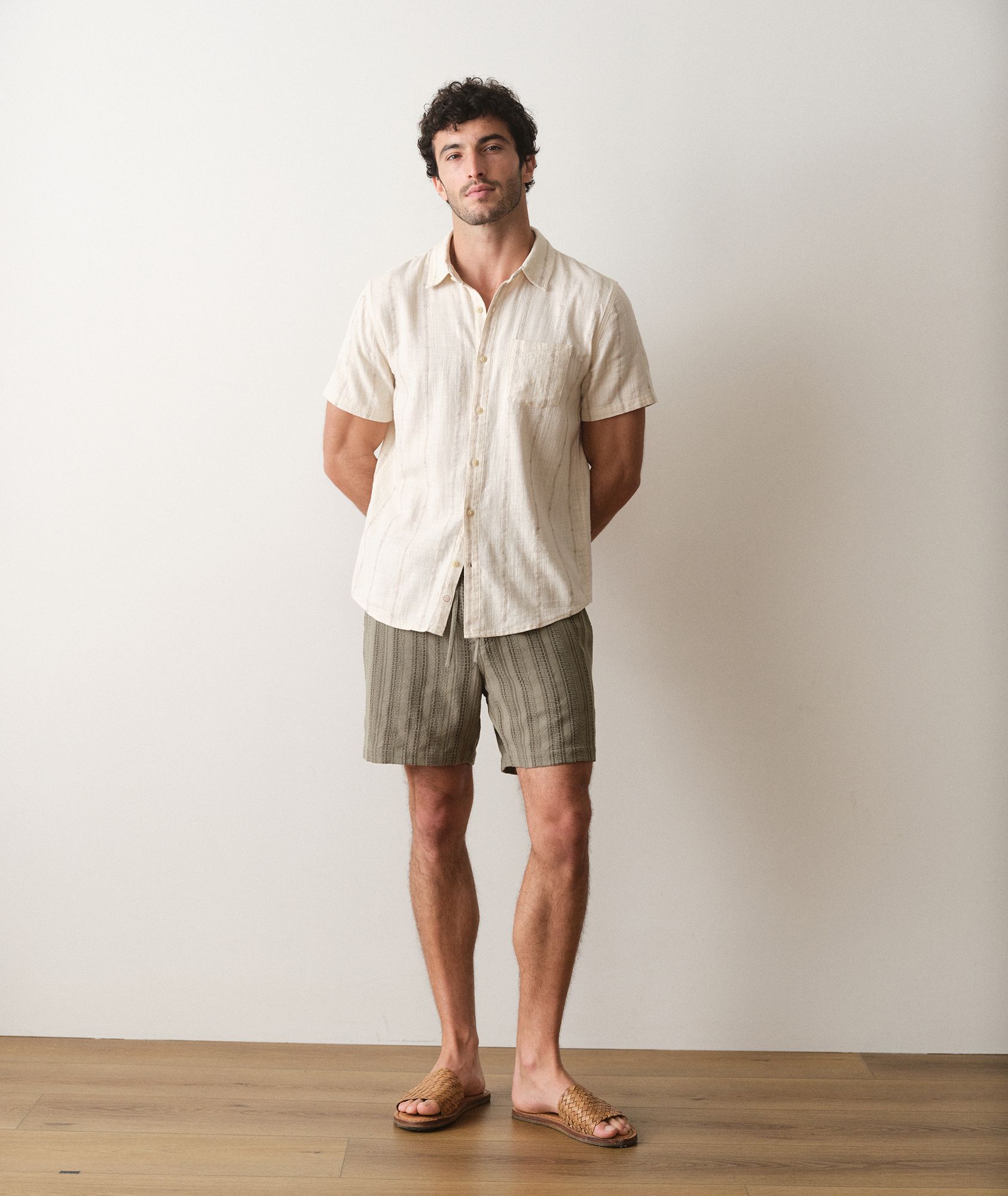 Marine Layer Men's Stretch Selvage Short Sleeve T-Shirt product image