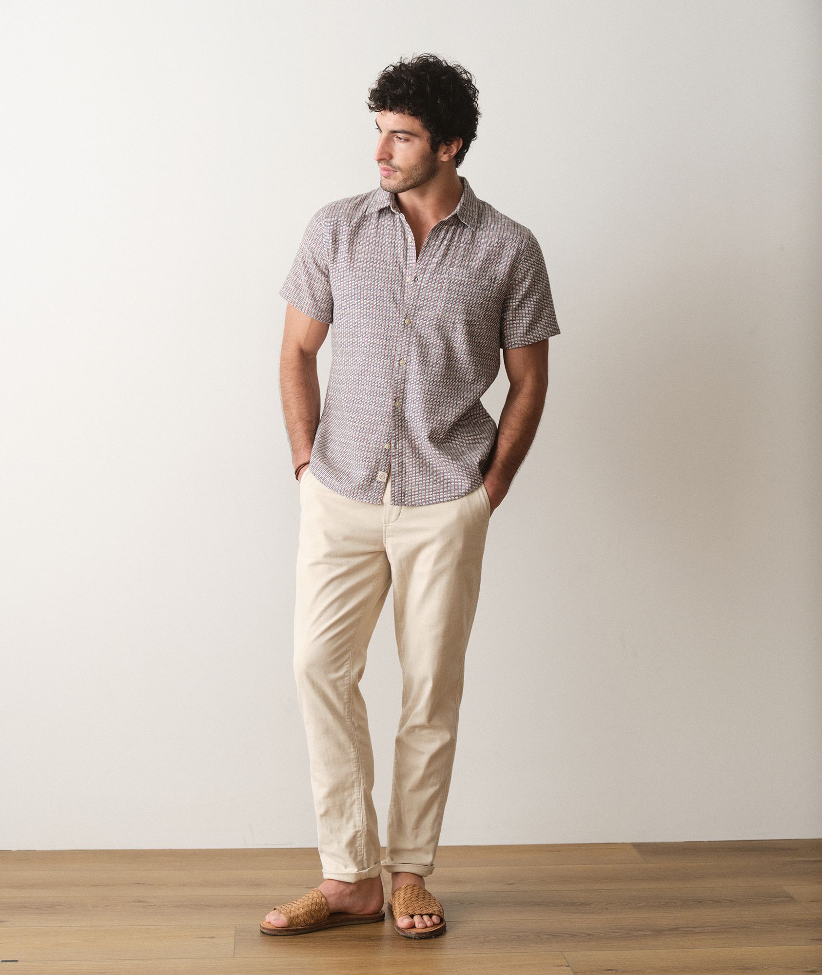Marine Layer Men's Stretch Selvage Short Sleeve T-Shirt product image