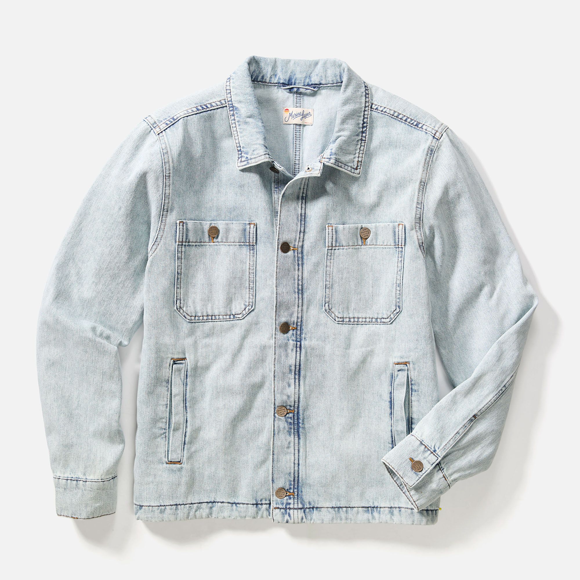 Marine Layer Men's Patrick Denim Shirt Jacket product image