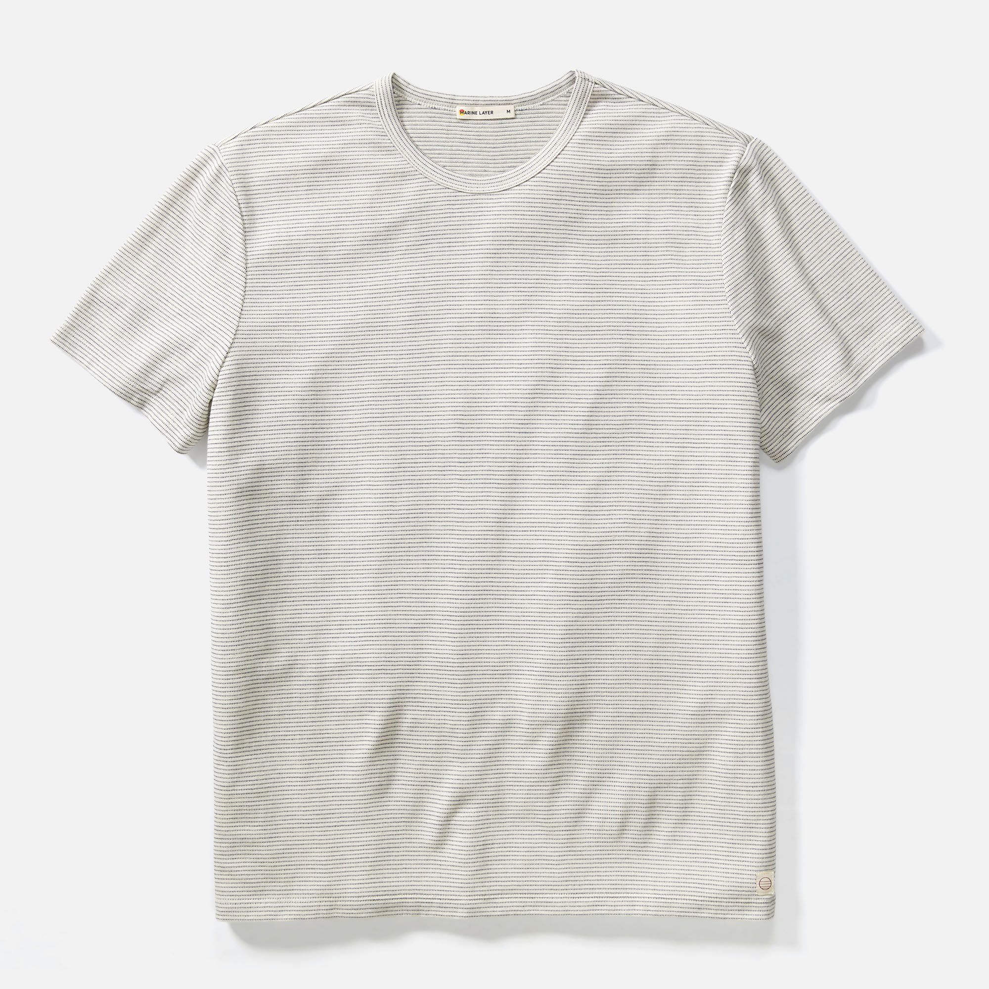 Marine Layer Men's Signature Jacquard Short Sleeve T-Shirt product image