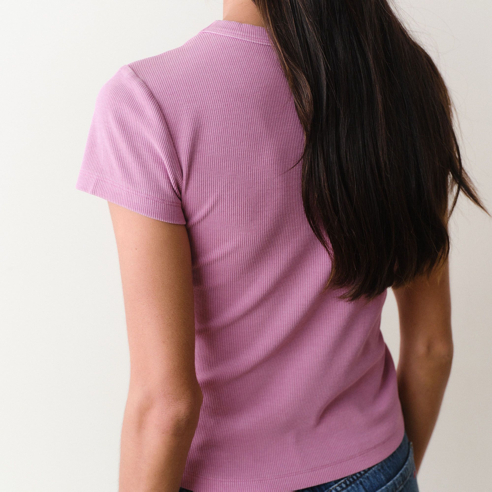Marine Layer Women's Lexi Rib Sun-In Crew T-Shirt product image