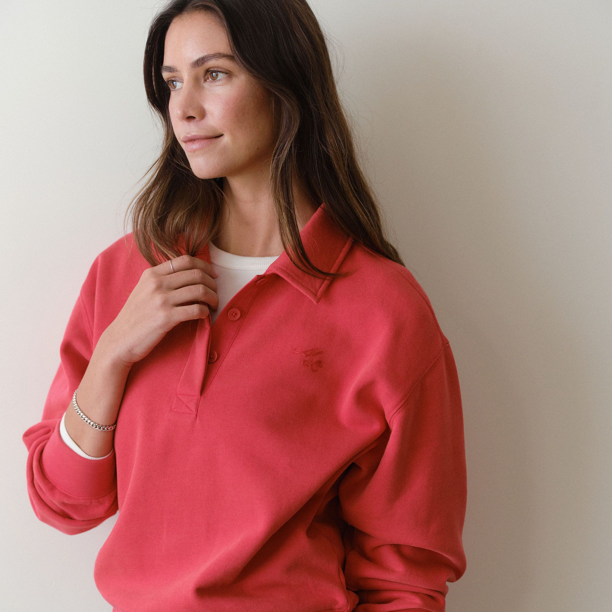 Marine Layer Women's Cloud 9 Fleece Polo product image