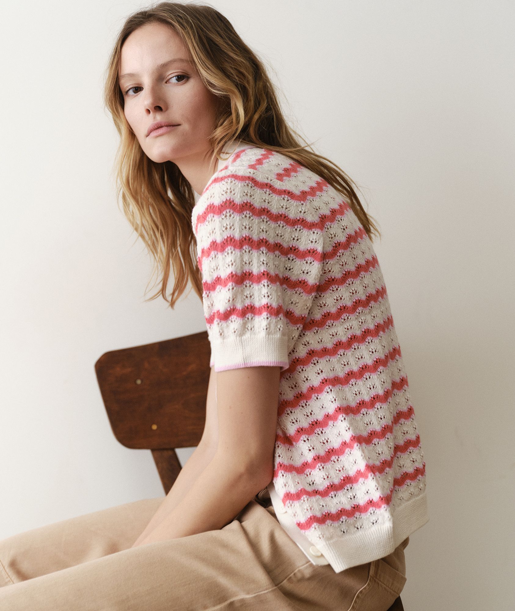 Marine Layer Women's Piper Knit Resort Shirt product image