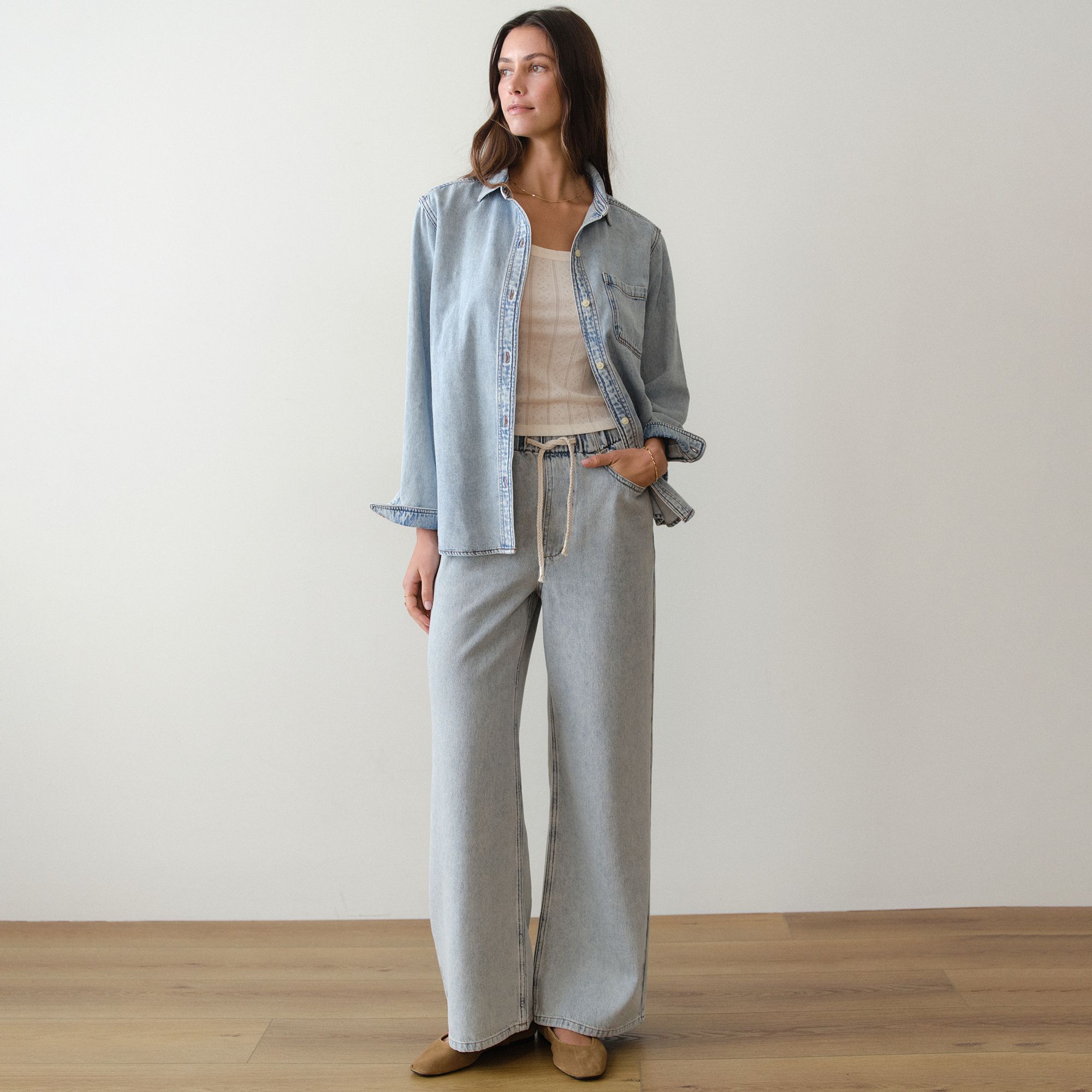 Marine Layer Women's Ella Wide Leg Pant product image