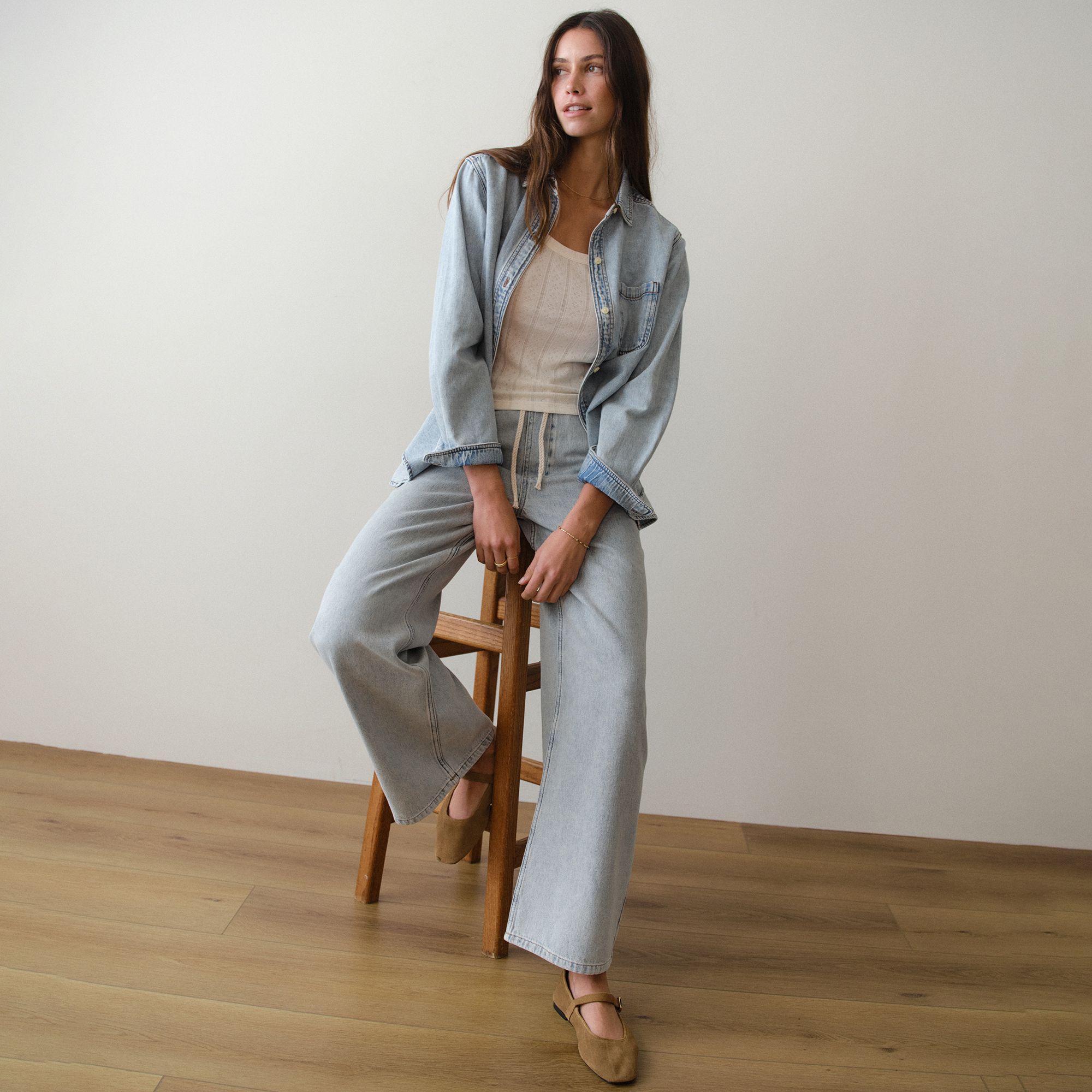 Marine Layer Women's Ella Wide Leg Pant product image