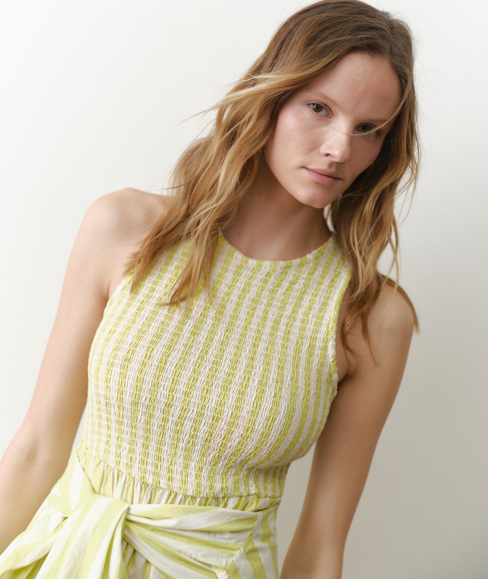 Marine Layer Women's Darcy Poplin Smocked Dress product image