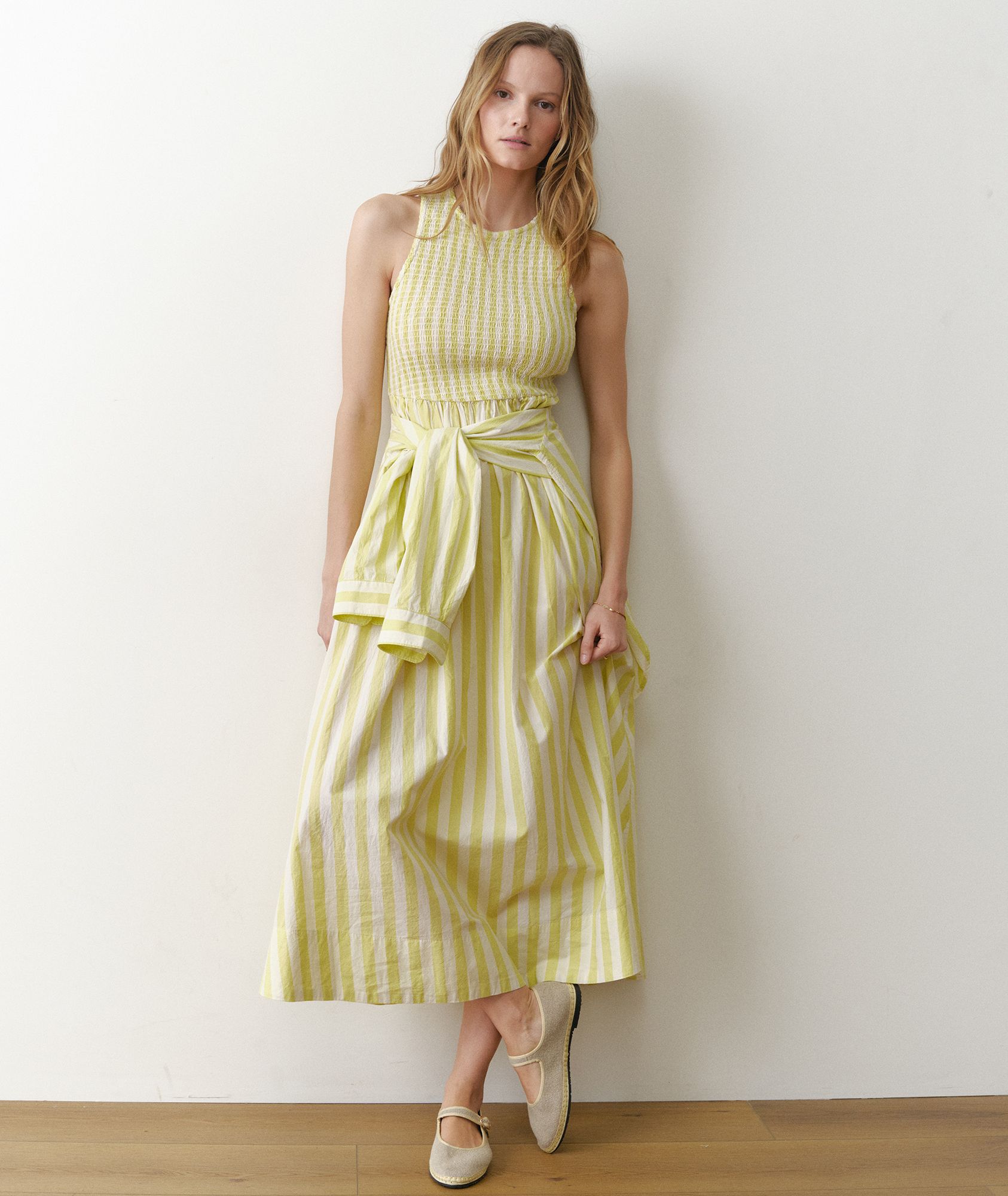 Marine Layer Women's Darcy Poplin Smocked Dress product image