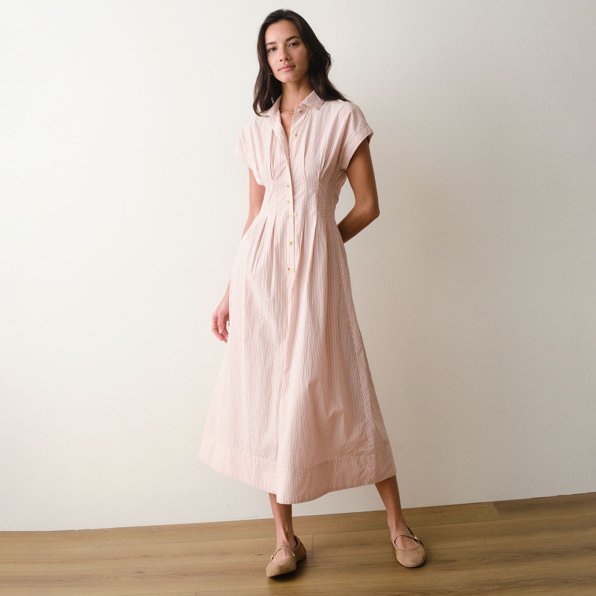 Marine Layer Women's Arden Midi Shirt Dress product image